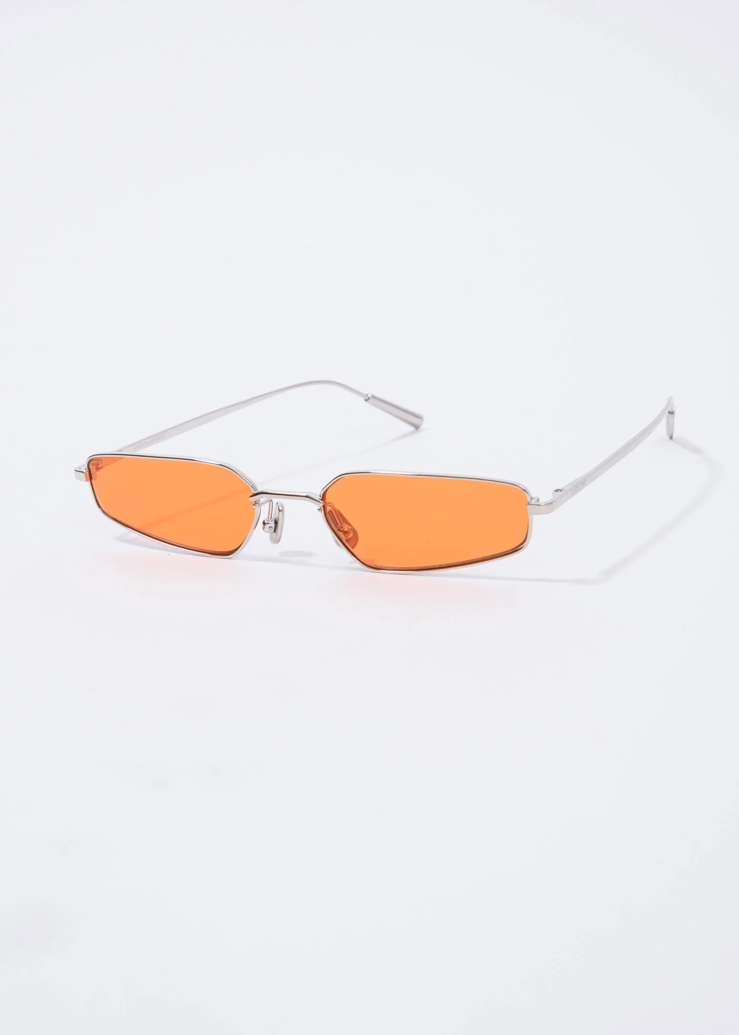 Silver And Orange  Astra Sunglasses