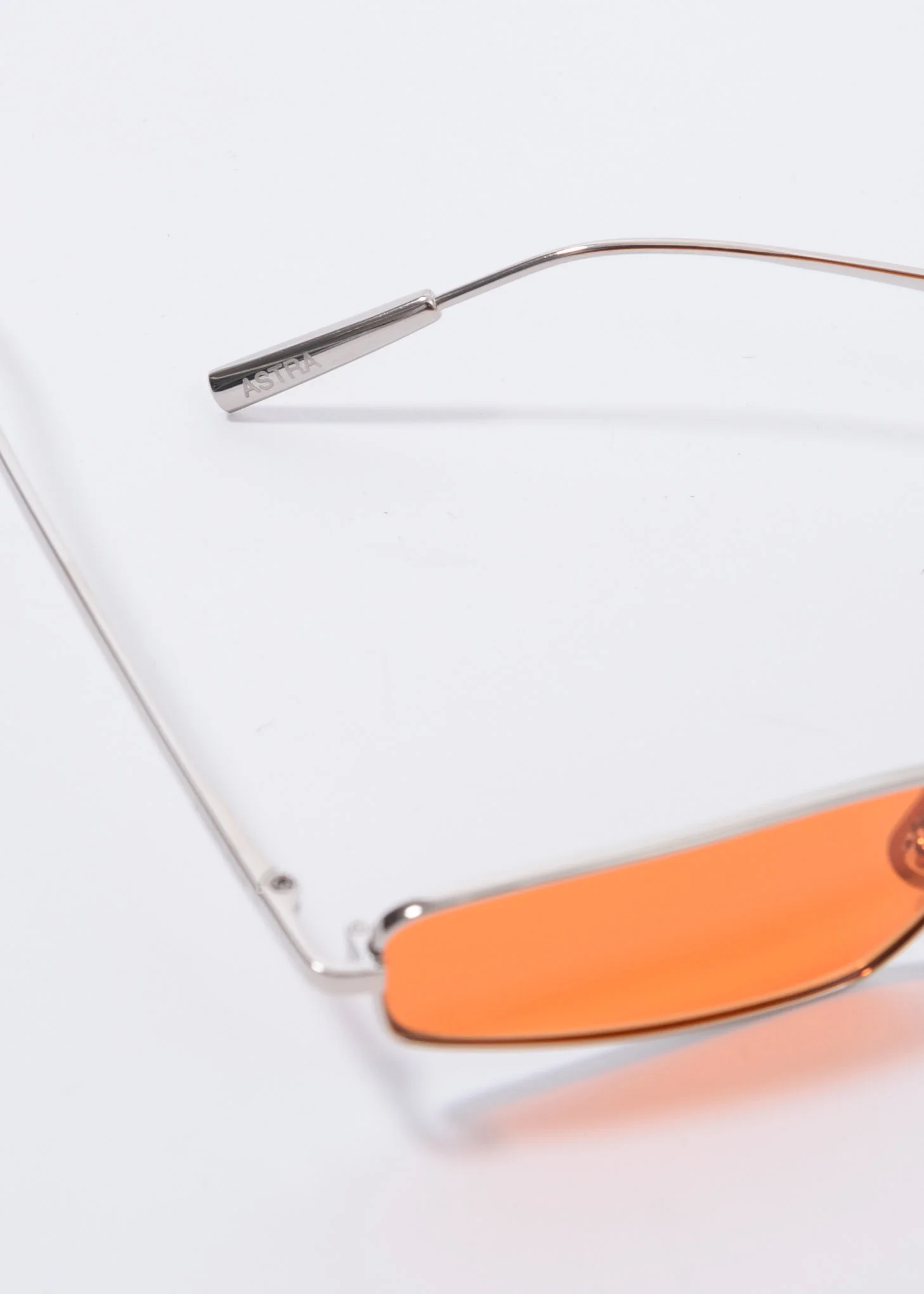 Silver And Orange  Astra Sunglasses - Image 2