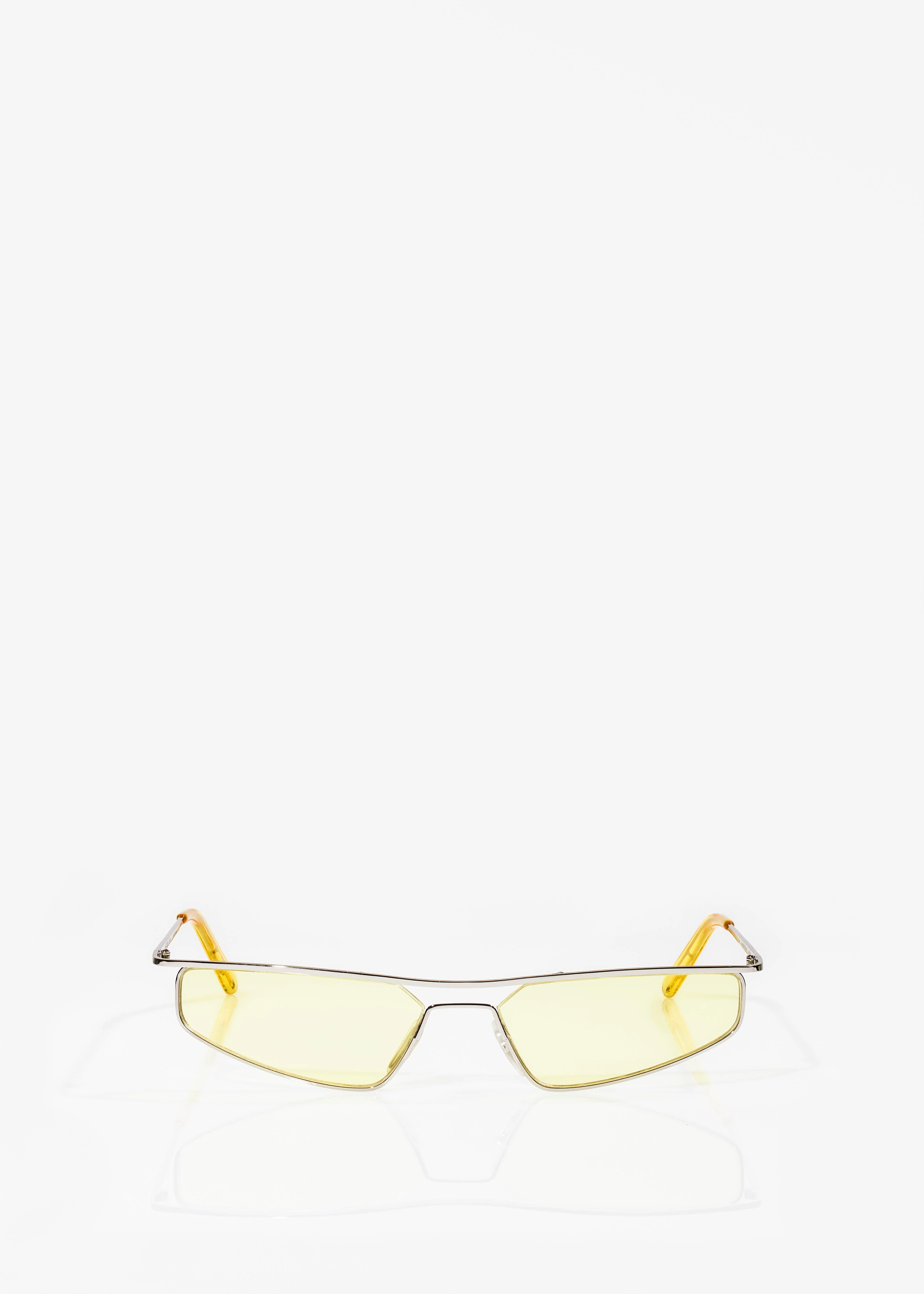 Silver and Yellow Neo Sunglasses - Image 3