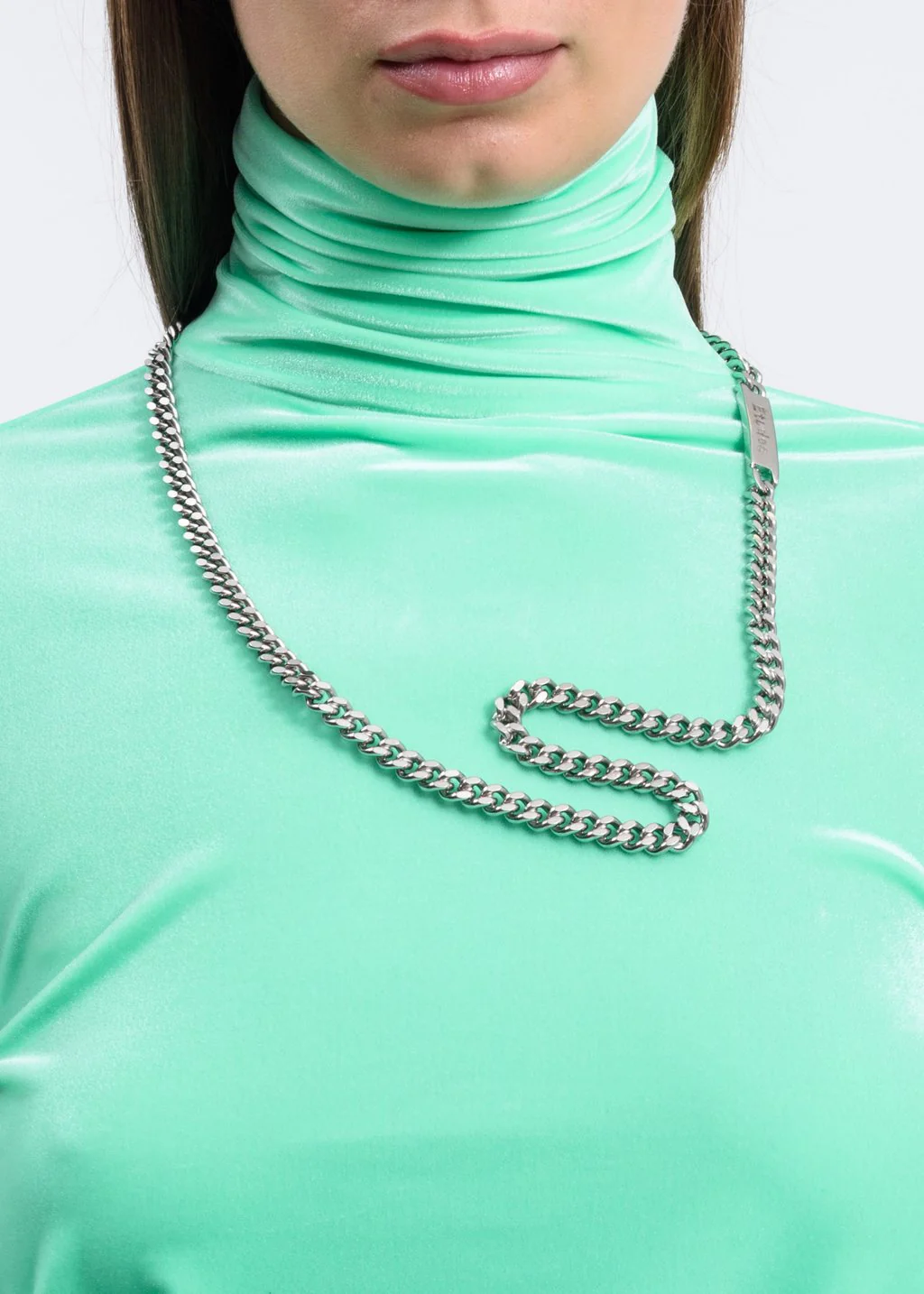 Silver Boa Necklace