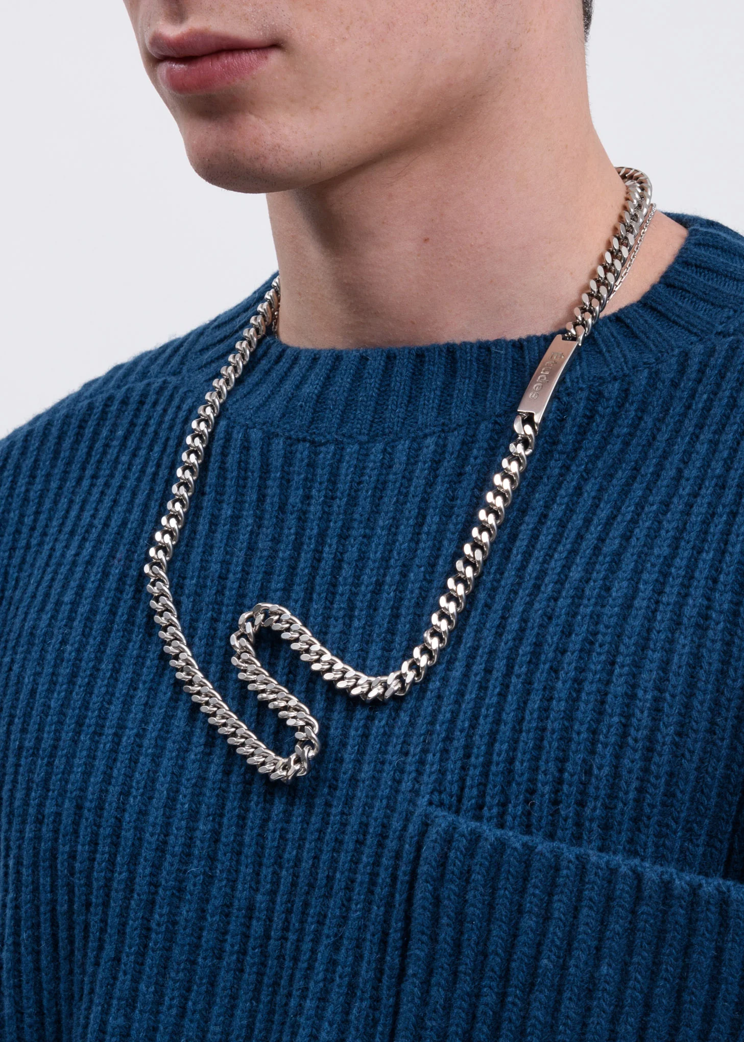 Silver Boa Necklace - Image 2