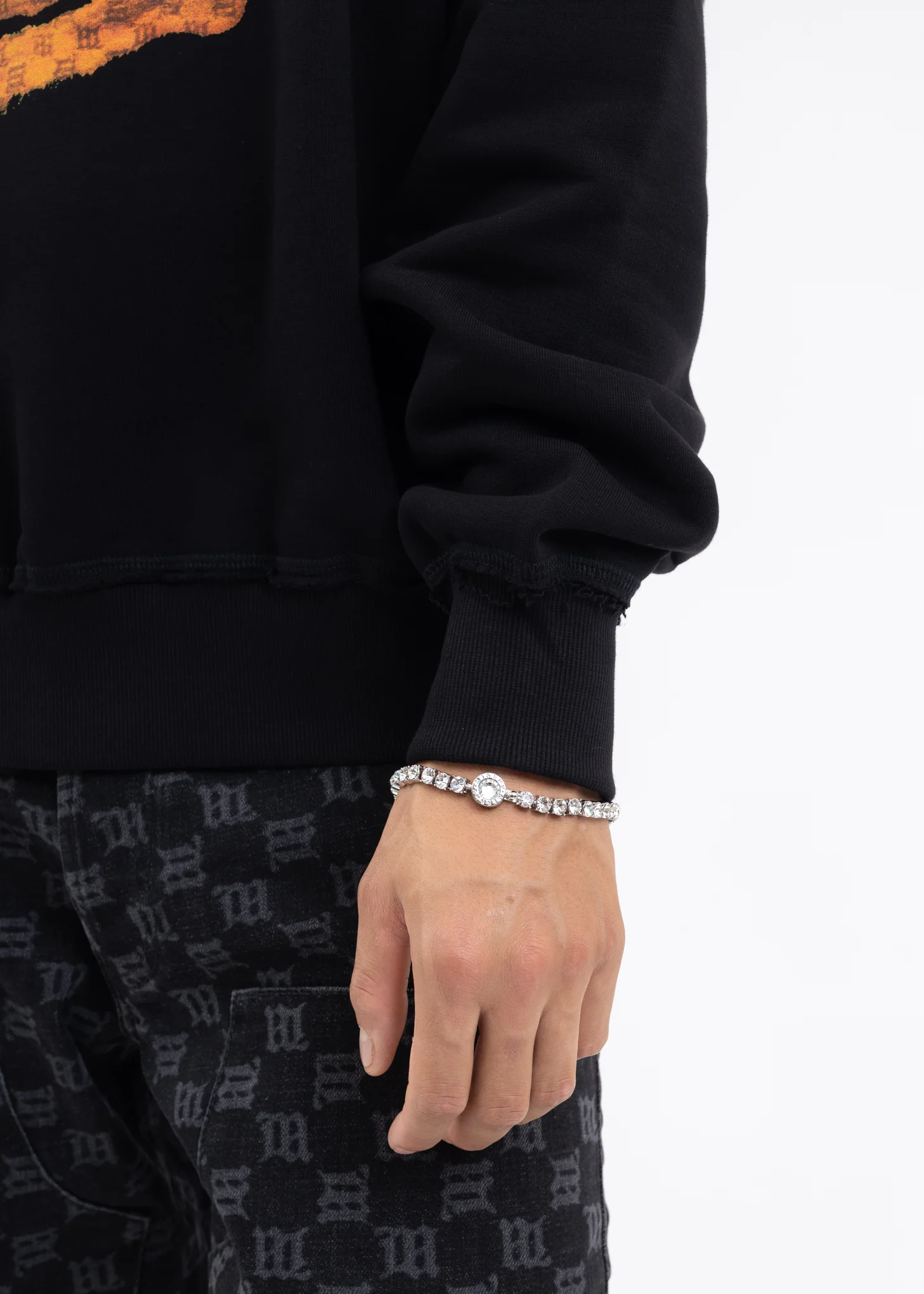 SILVER BRACELET DIAMOND - Image 2