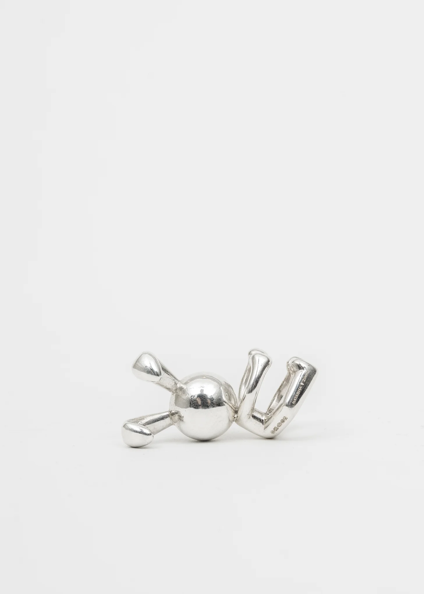 SILVER BUNNY EAR CUFF (RIGHT) - Image 5