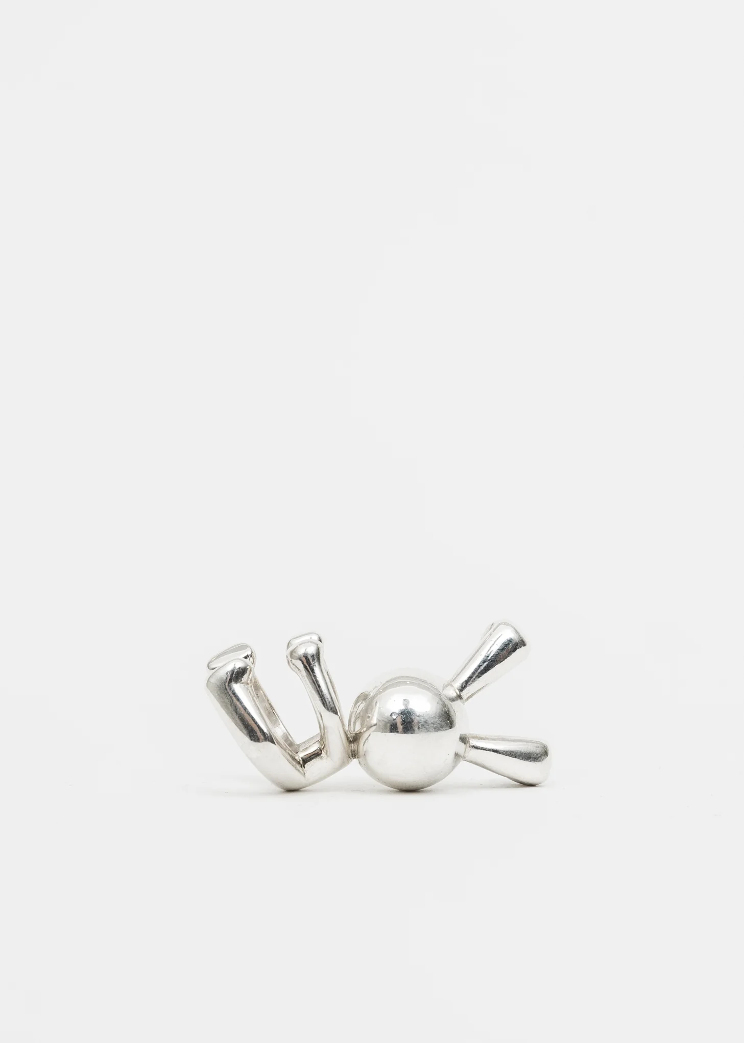 SILVER BUNNY EAR CUFF (RIGHT) - Image 6