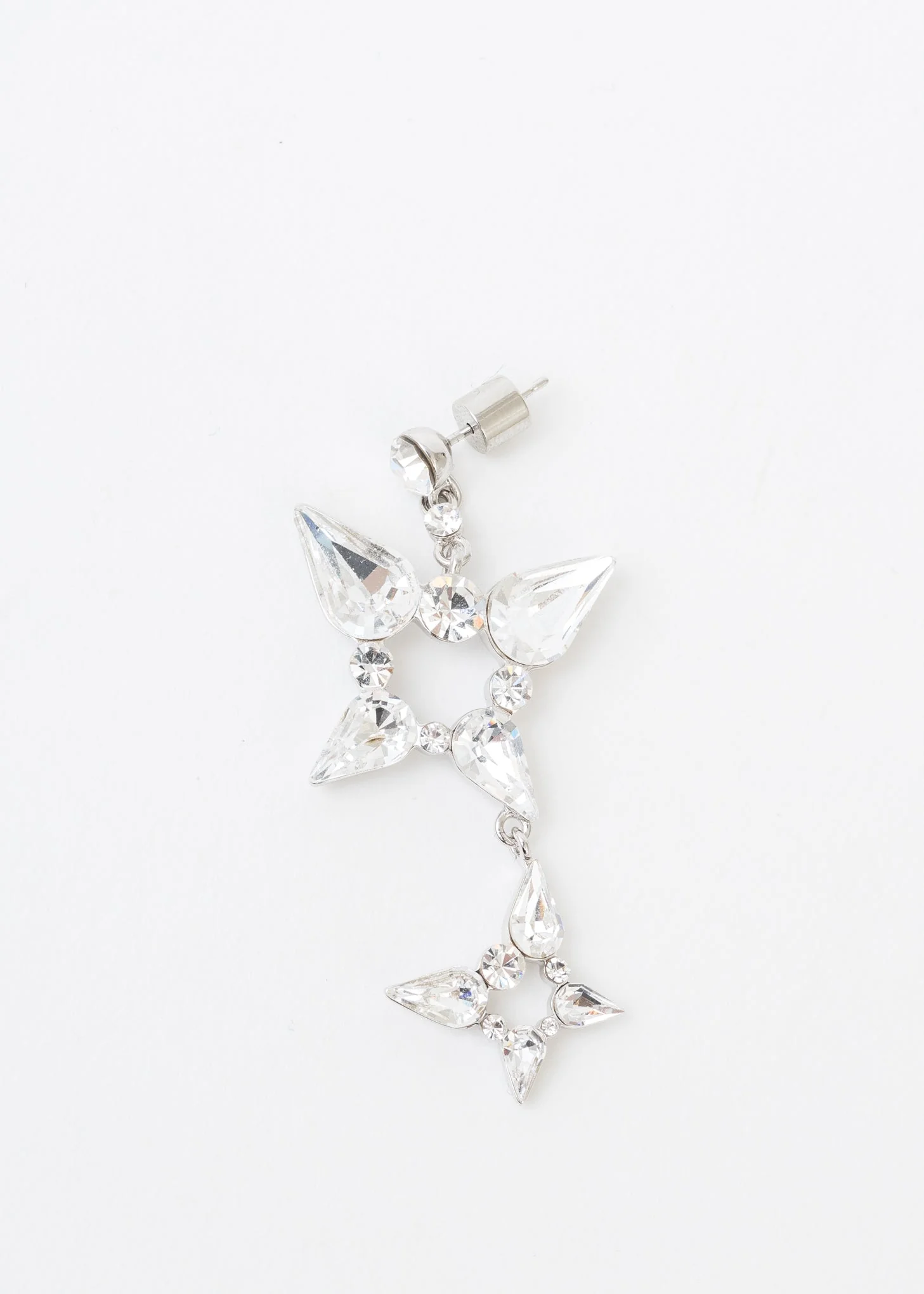 Silver Butterflies Earring  - Single