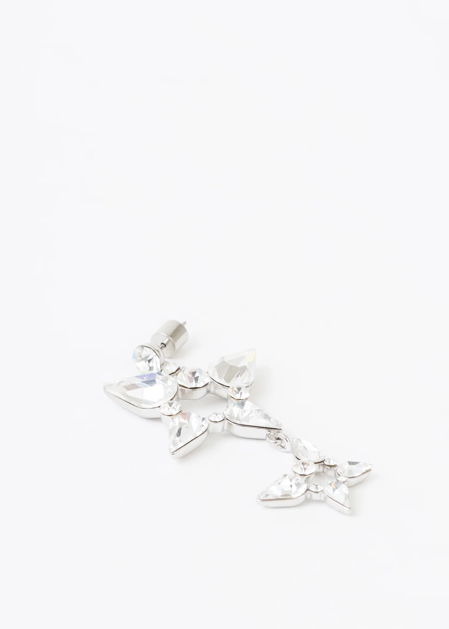 Silver Butterflies Earring  - Single - Image 4