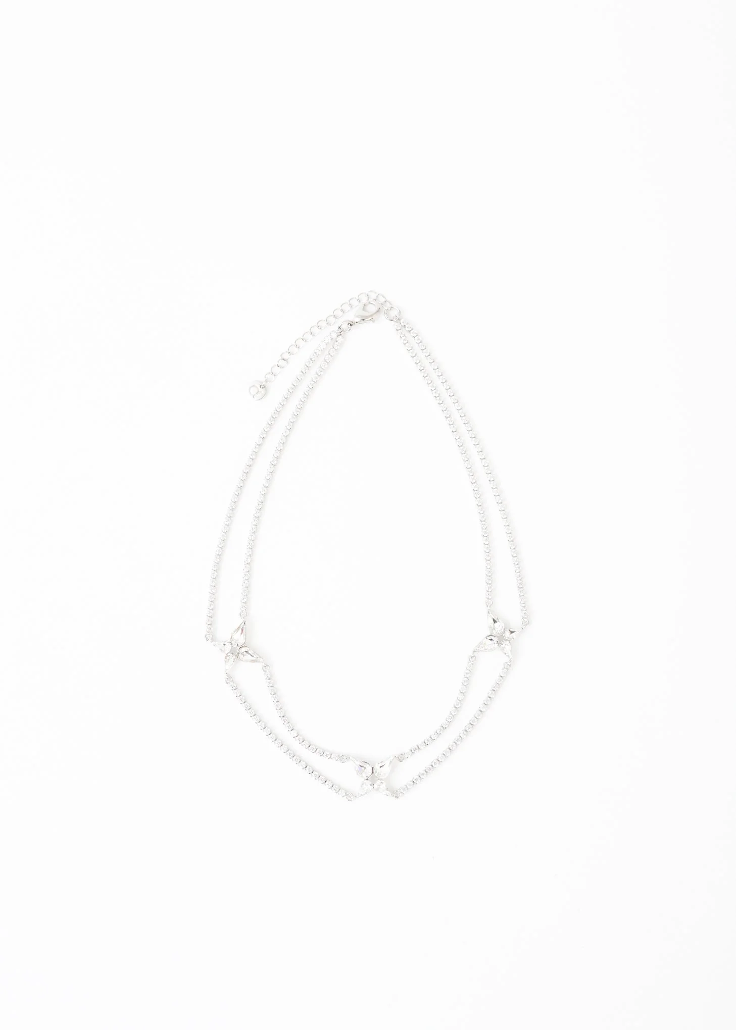 Silver Butterflies Necklace - Image 4