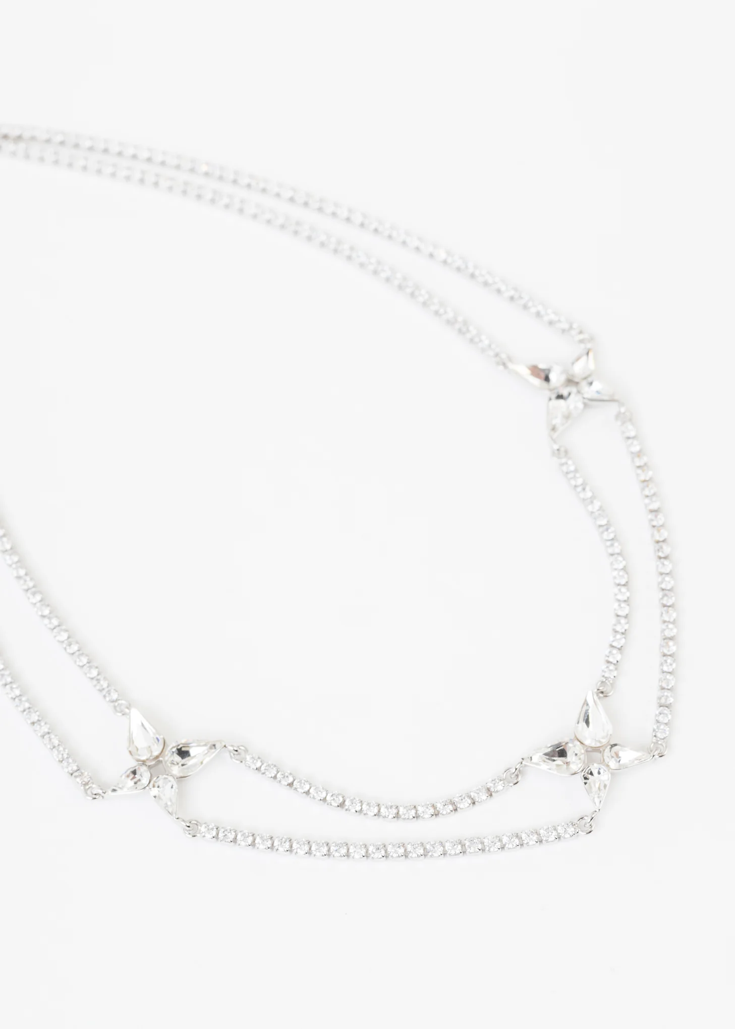 Silver Butterflies Necklace