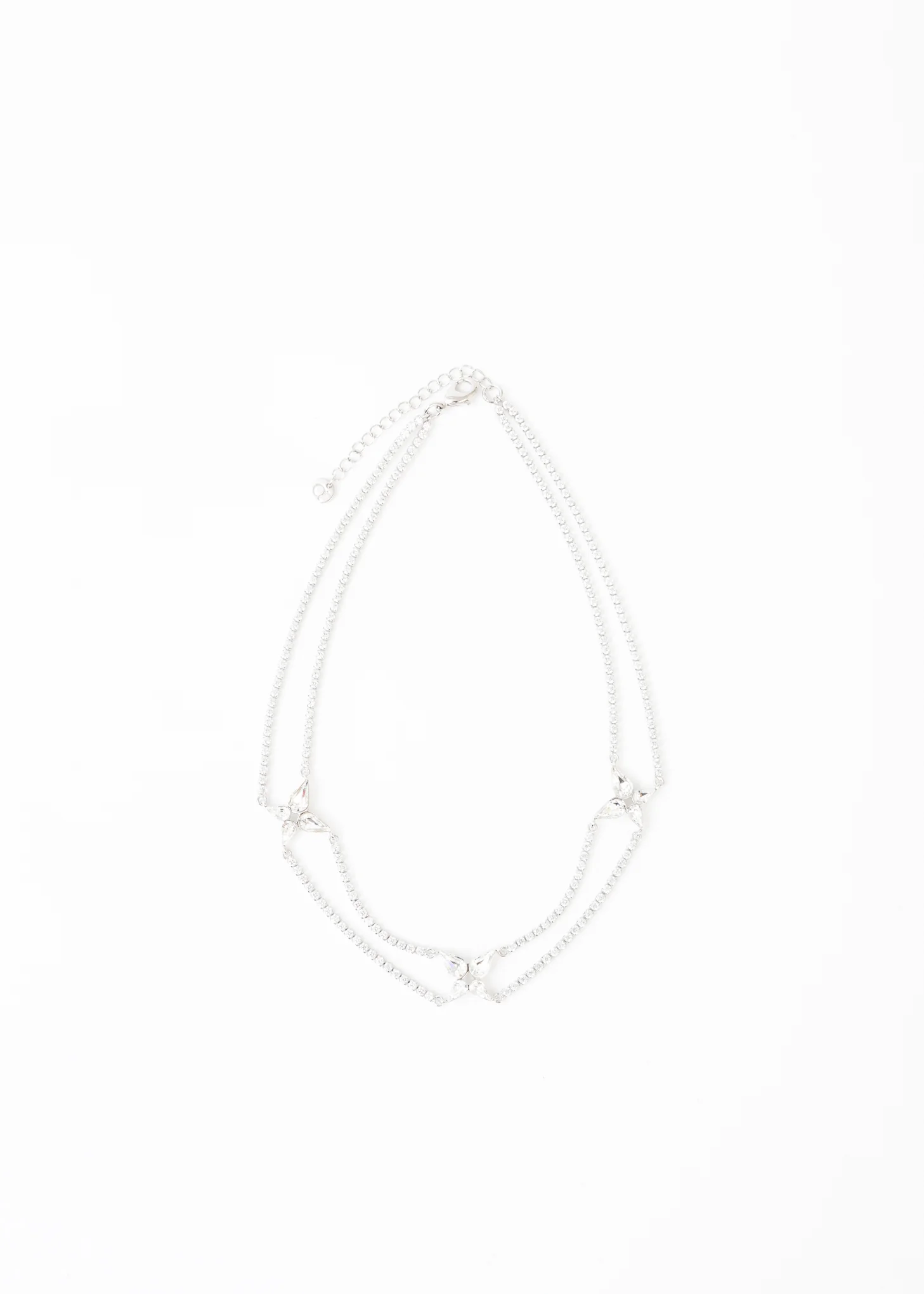 Silver Butterflies Necklace - Image 4