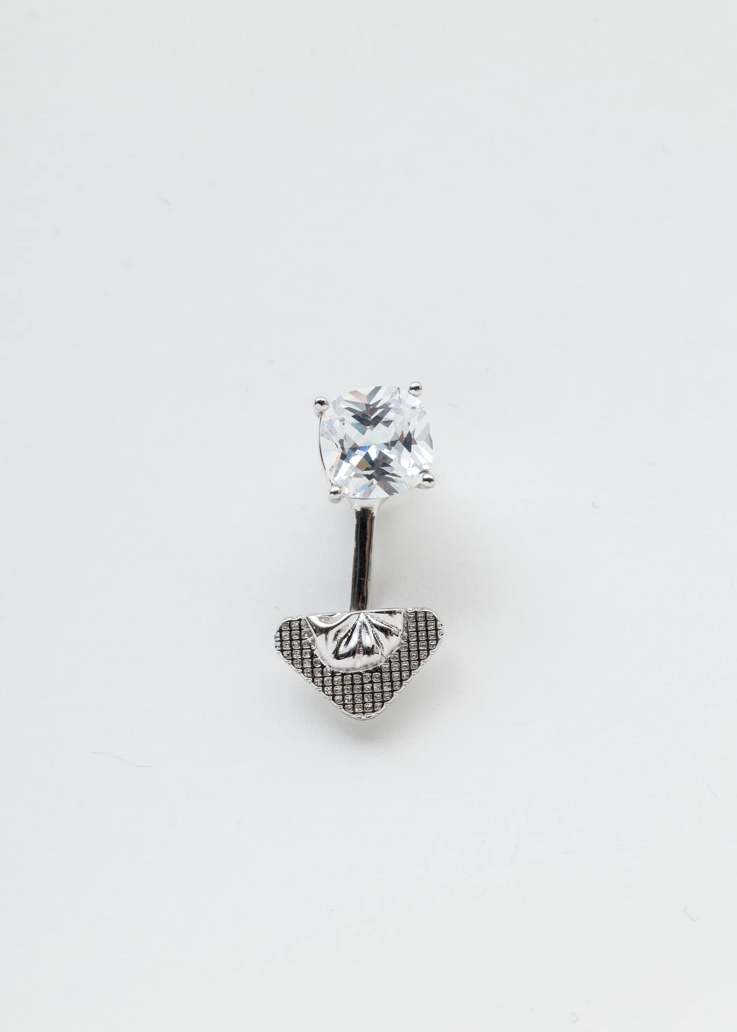 Silver CANDY PILL 2 Earring - Single