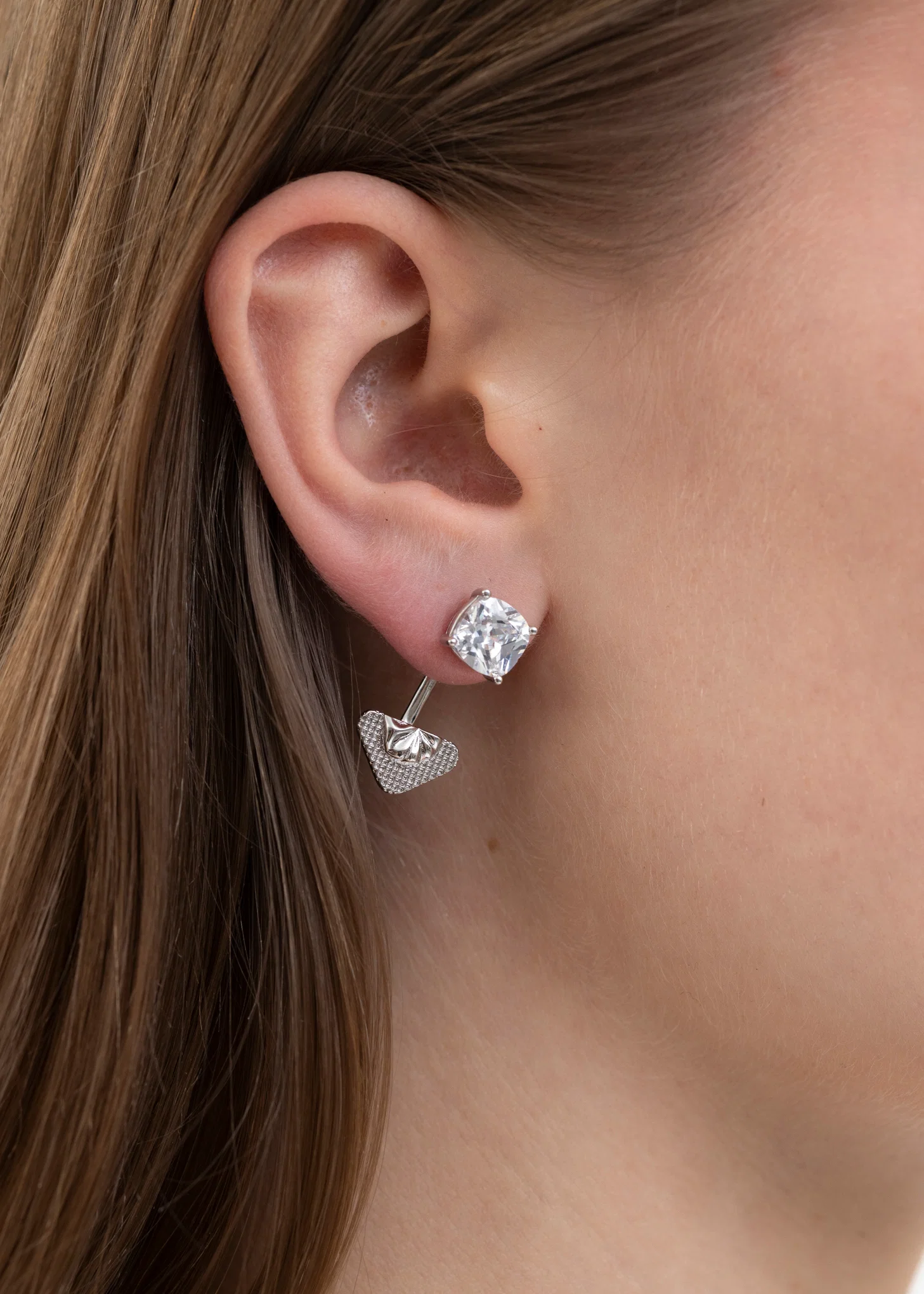 Silver CANDY PILL 2 Earring - Single - Image 2