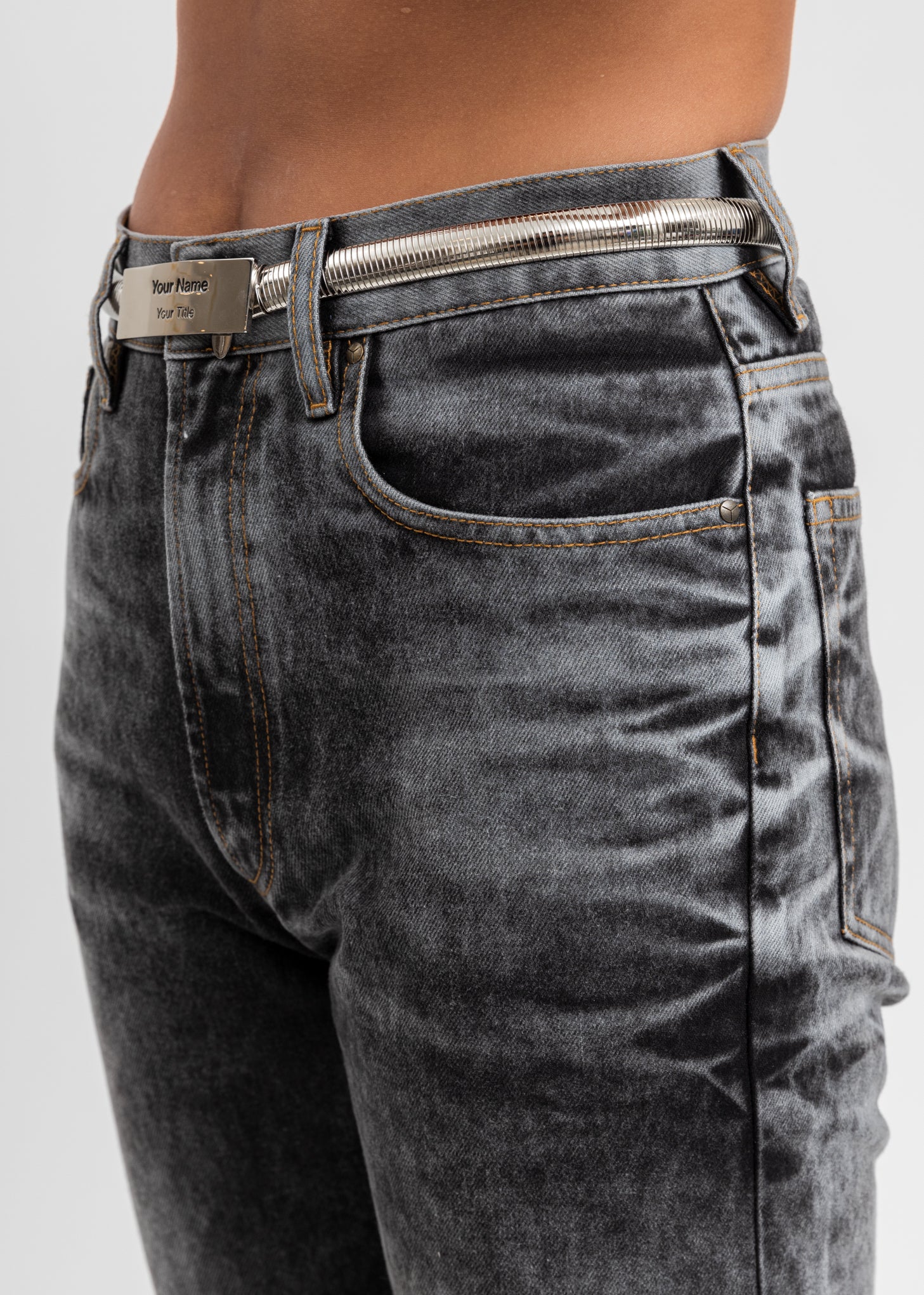Silver Chain Belt - Image 3
