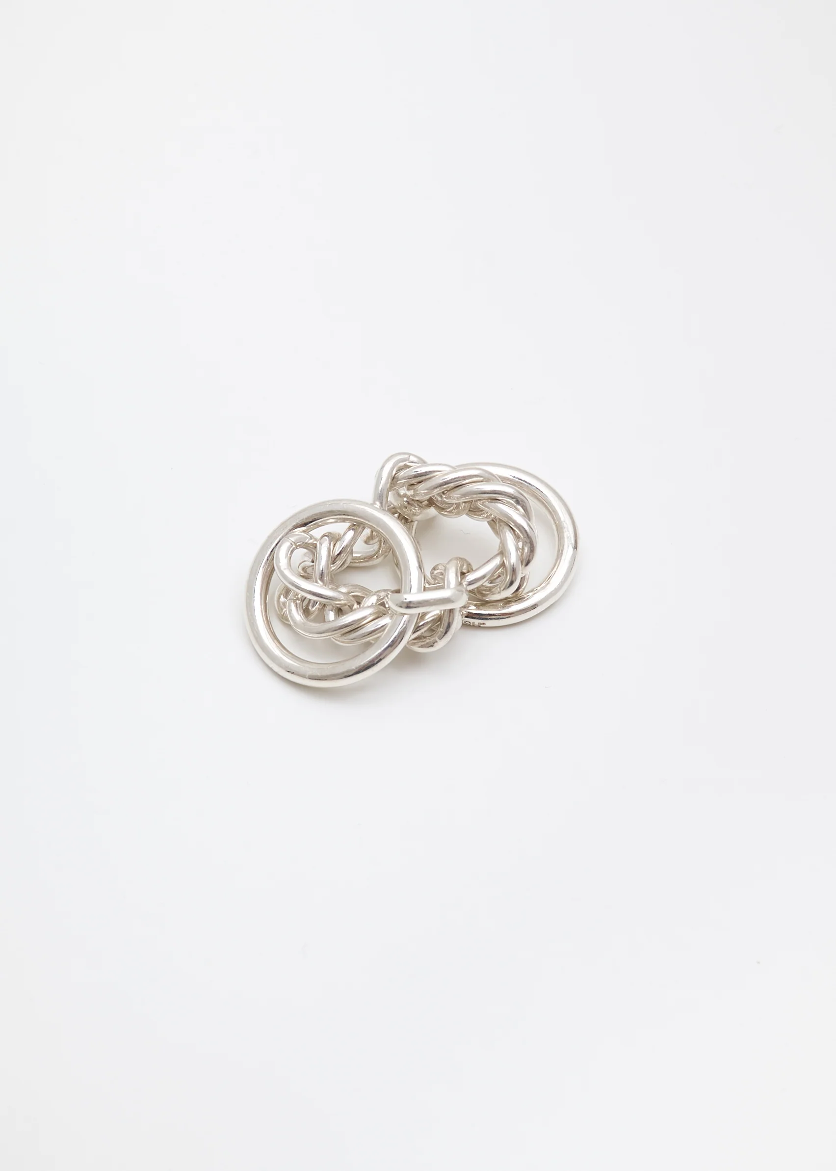 Silver Chain Link Ring - Image 3
