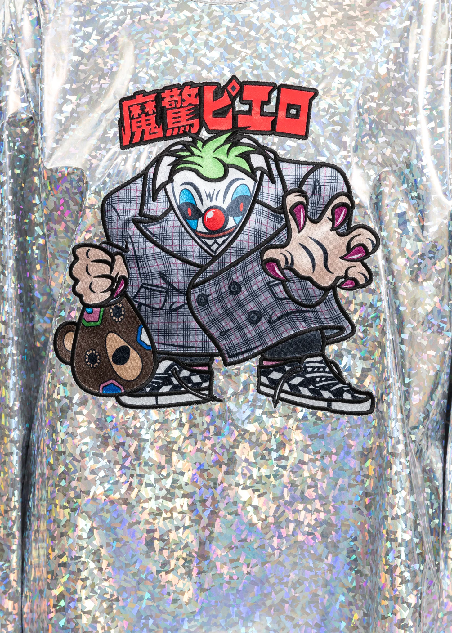 Silver Character Applique Foil Pullover - Image 2