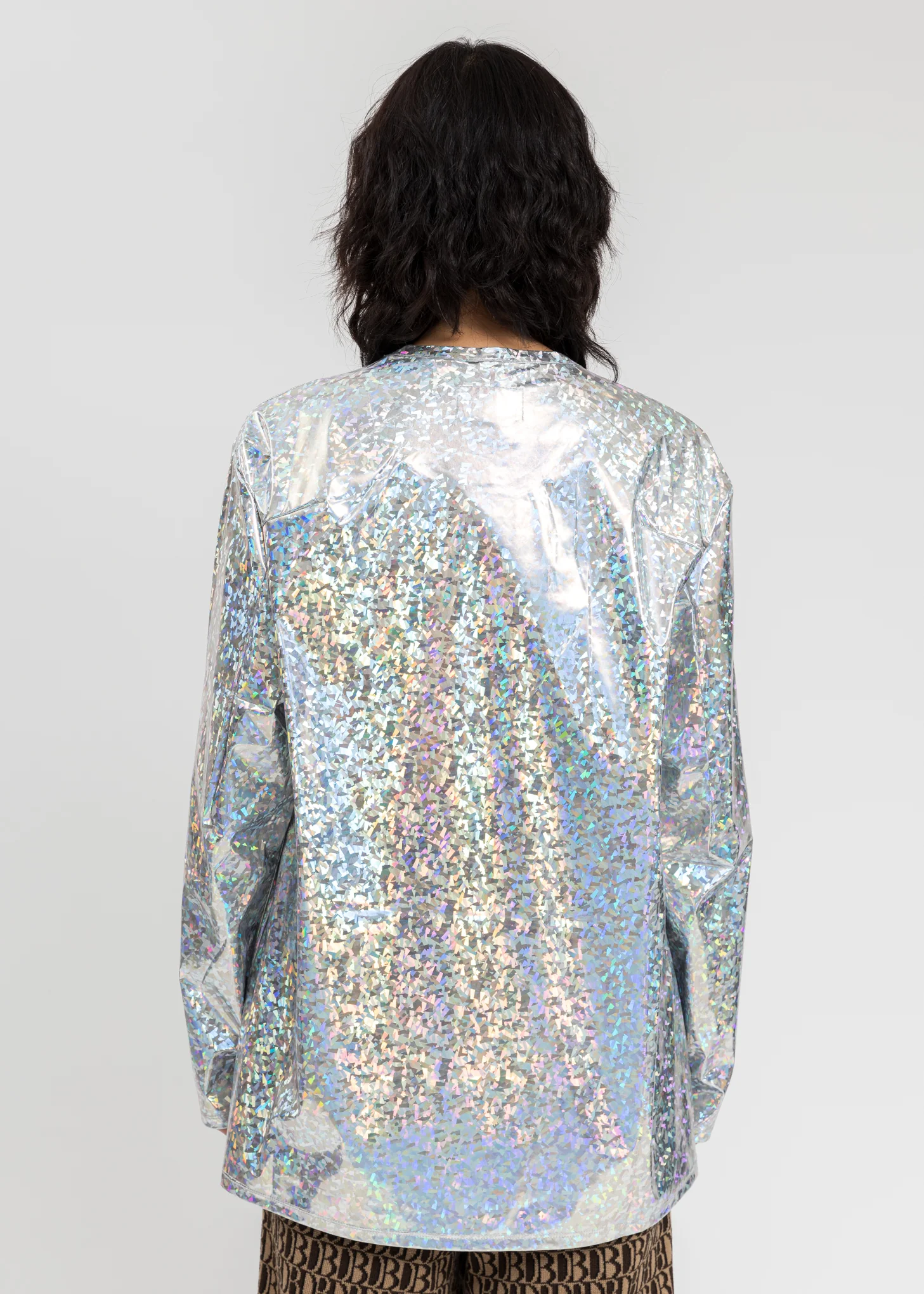 Silver Character Applique Foil Pullover - Image 4
