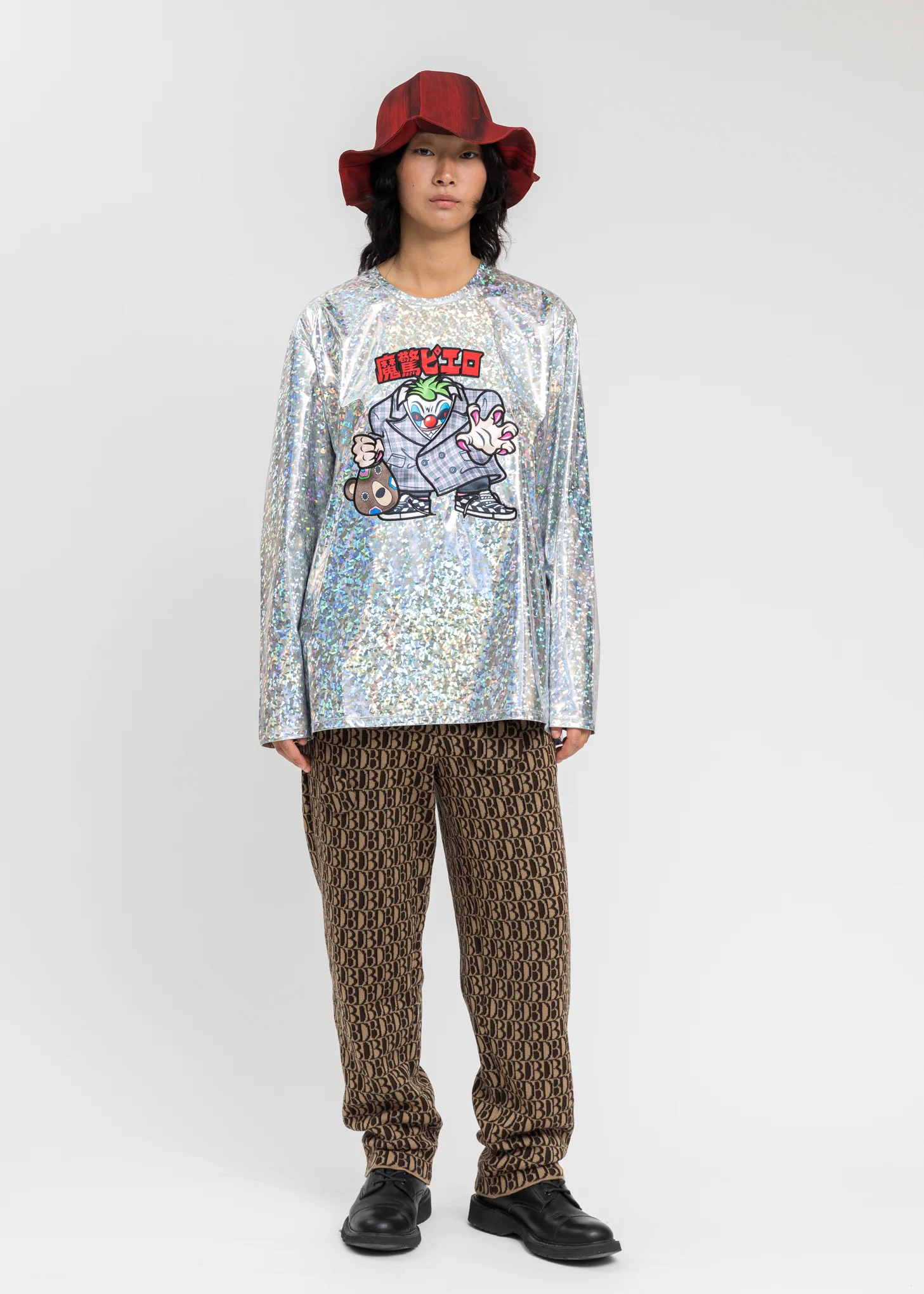 Silver Character Applique Foil Pullover - Image 5