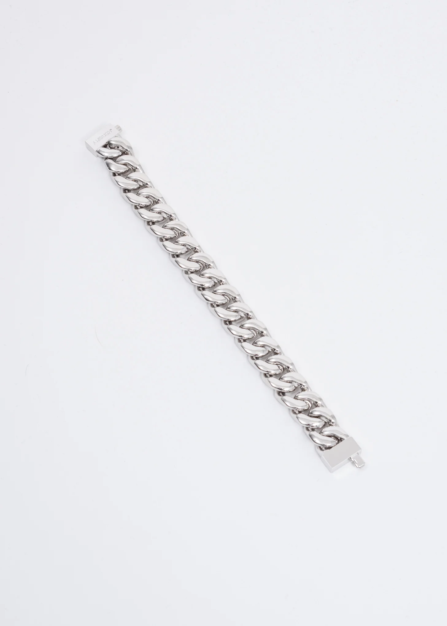 Silver Classic Chain 7 Bracelet - Image 3