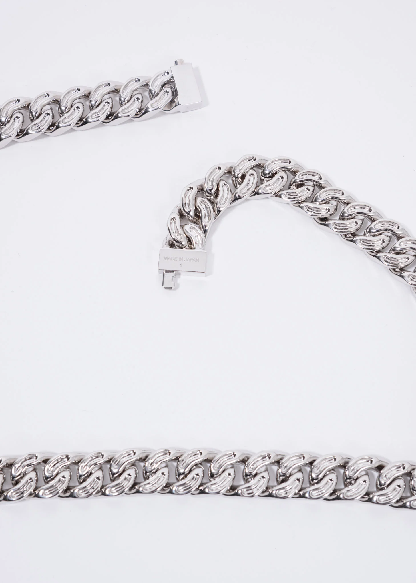 Silver Classic Chain 7 Necklace - Image 2