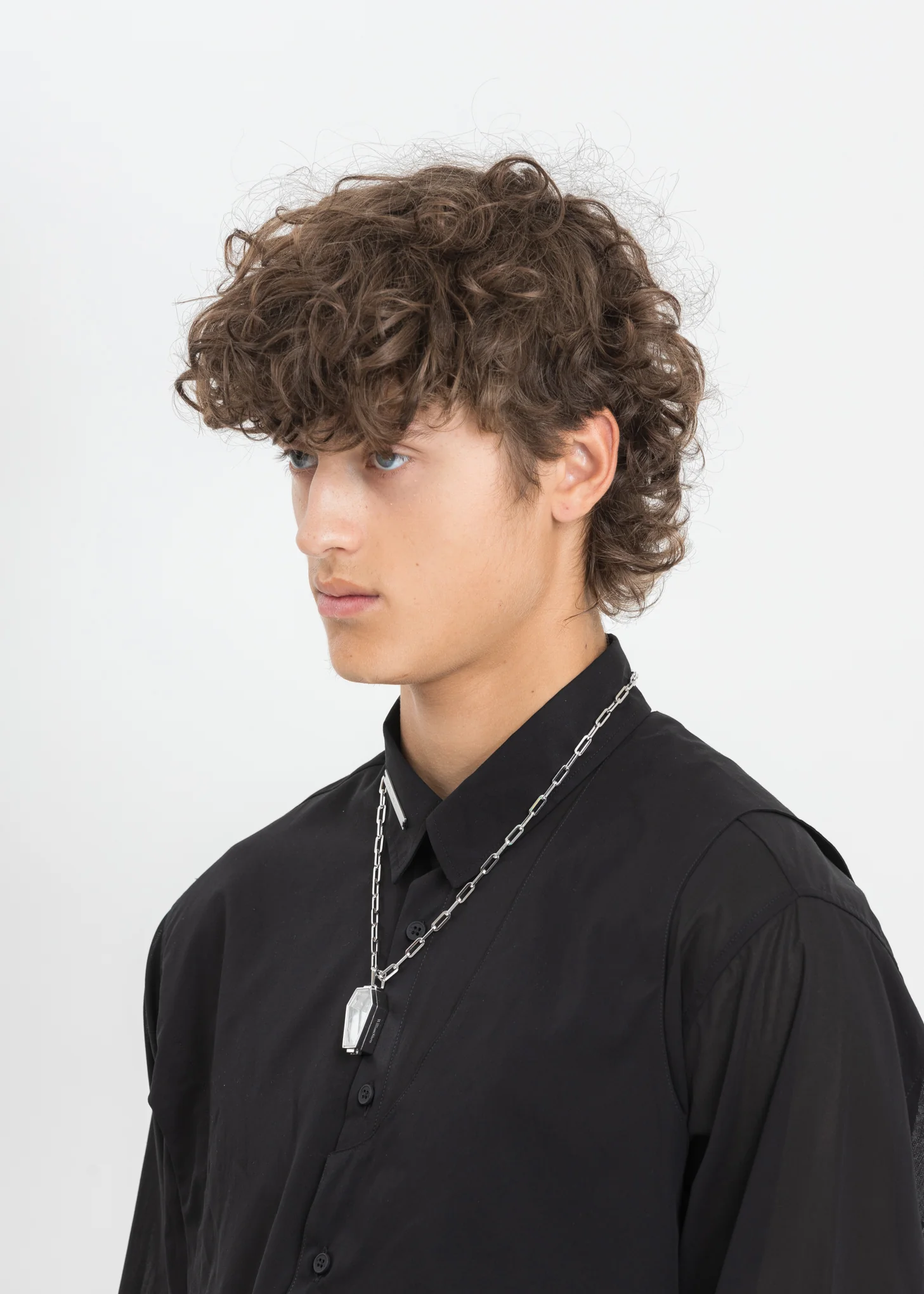 Silver Coffin Necklace - Image 4