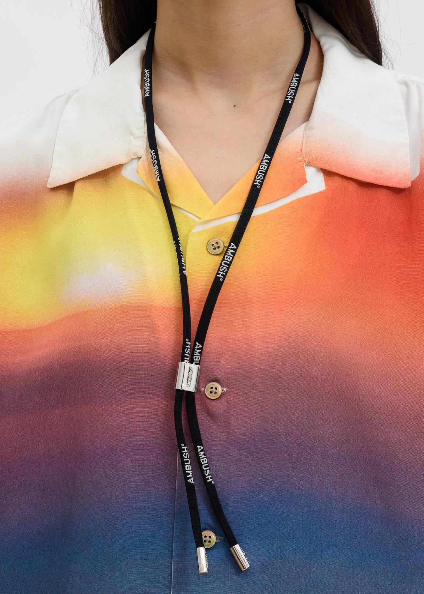 Silver Cord Necklace - Image 2