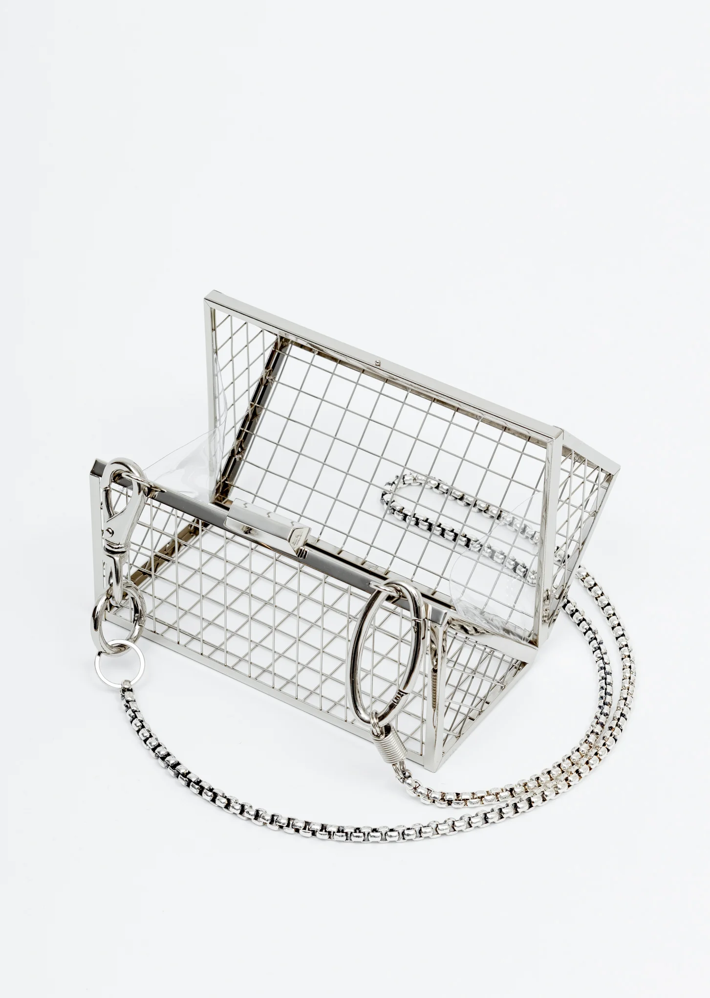 Silver Cross Body Bijoux Bag - Image 3