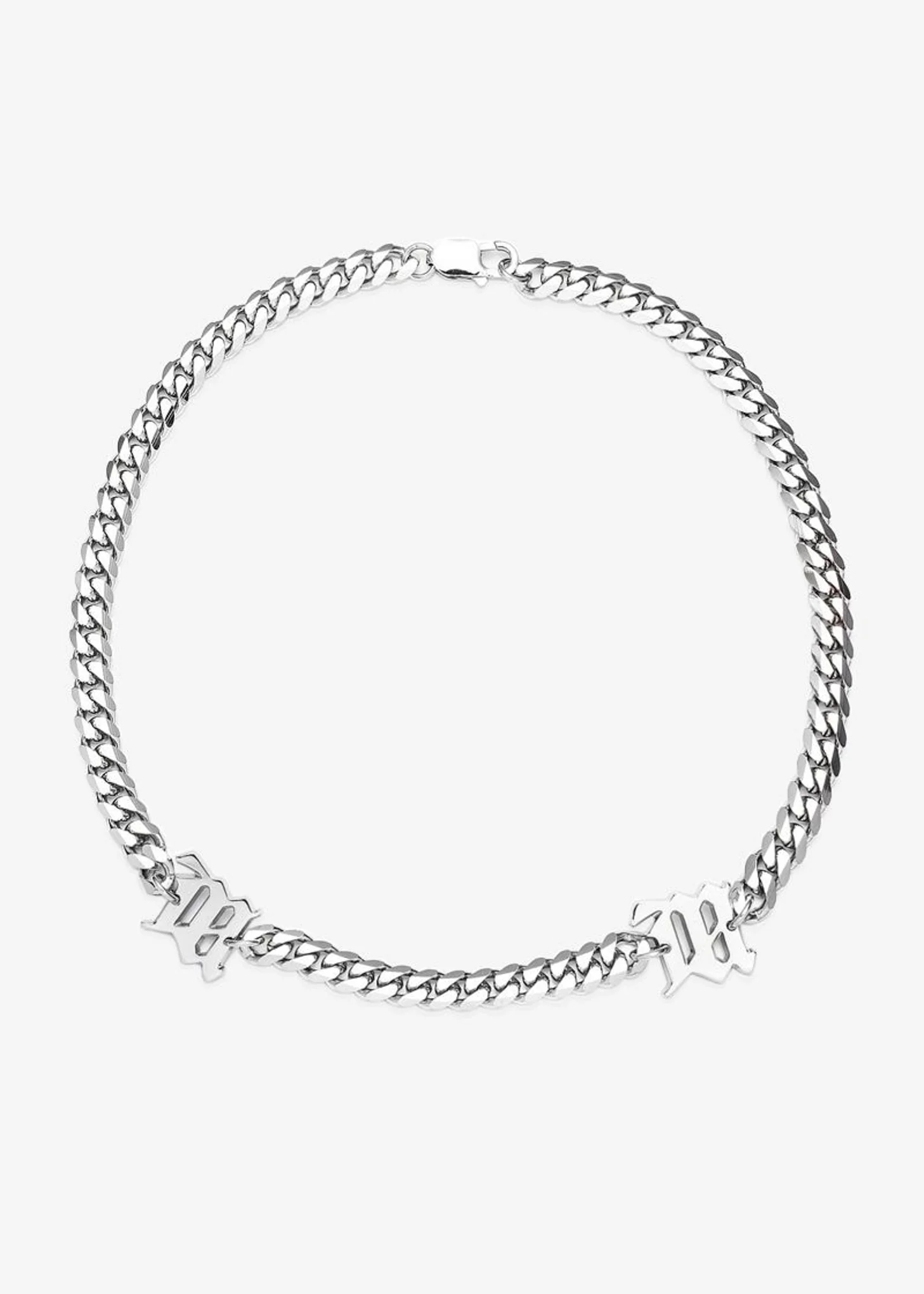 Silver Cuba Link Choker