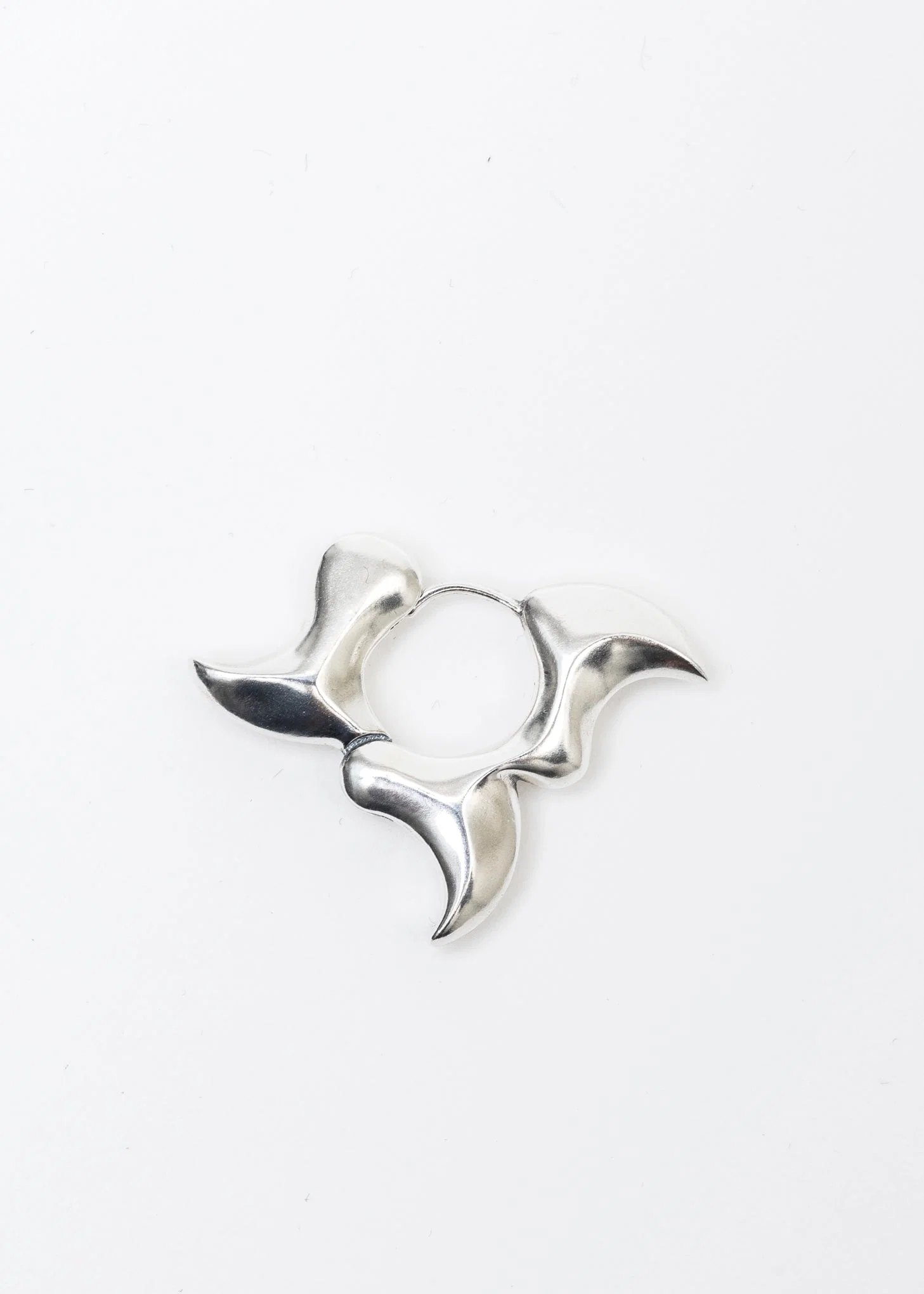 SILVER DAGGER EARRING