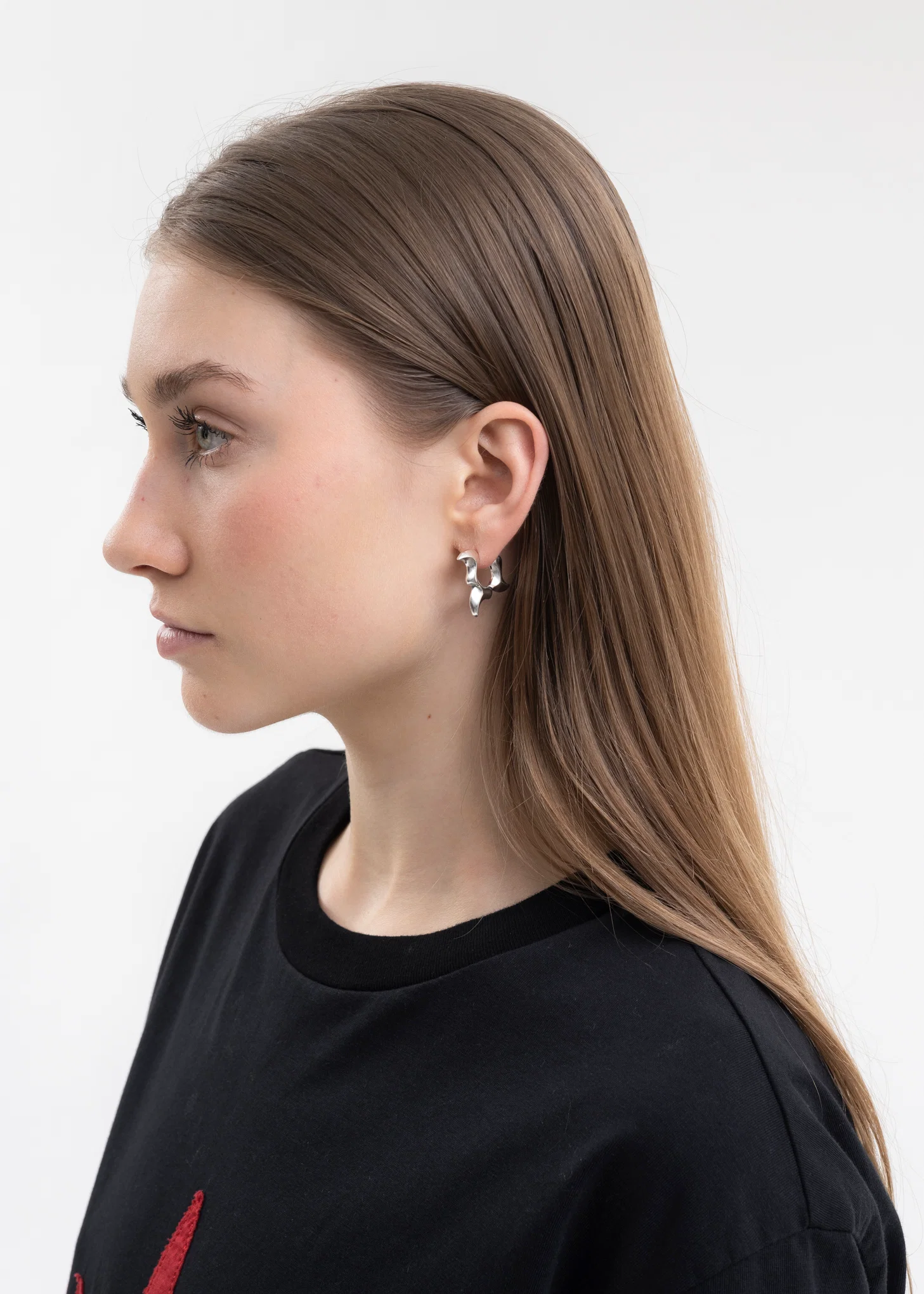 SILVER DAGGER EARRING - Image 4