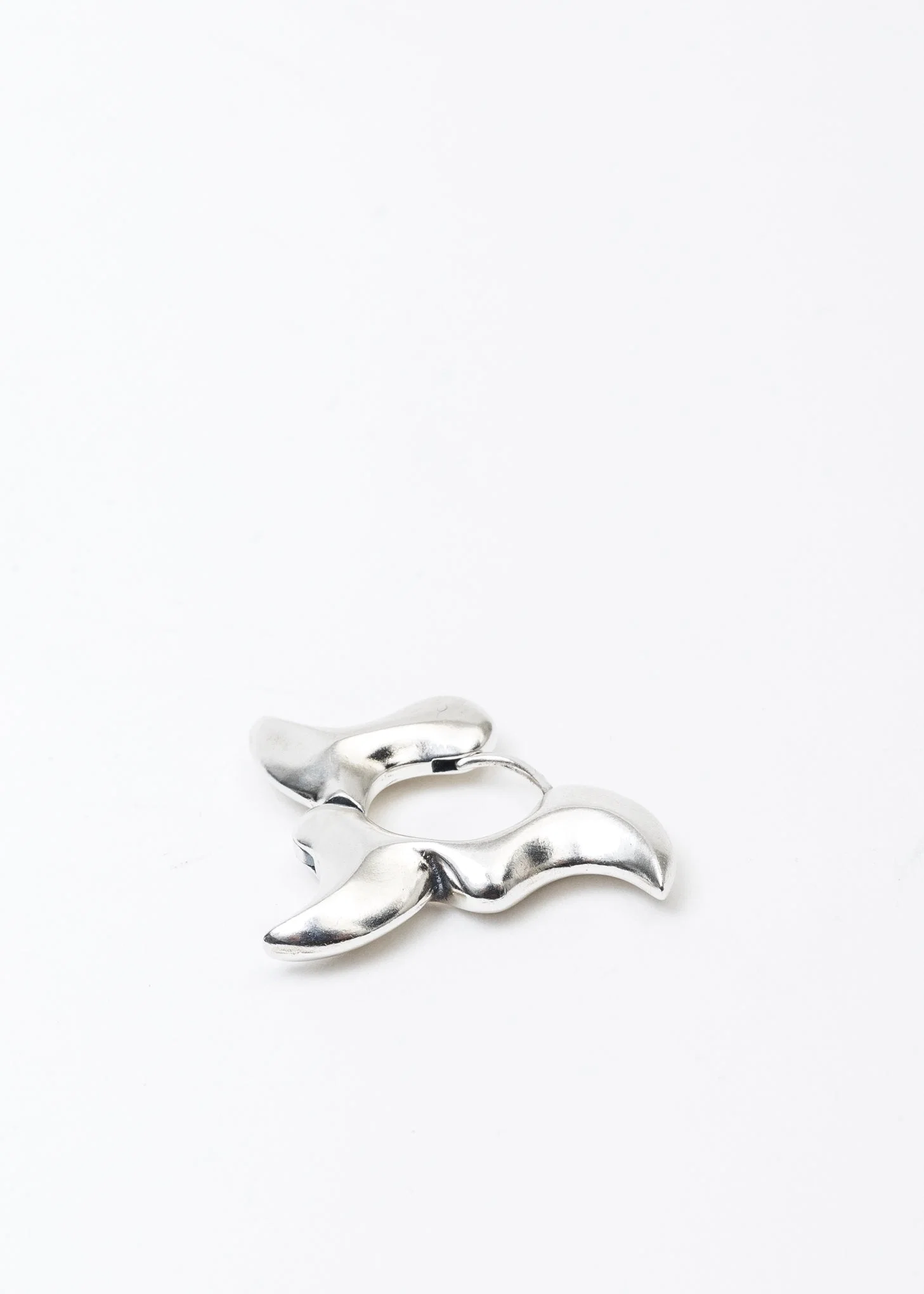 SILVER DAGGER EARRING - Image 5