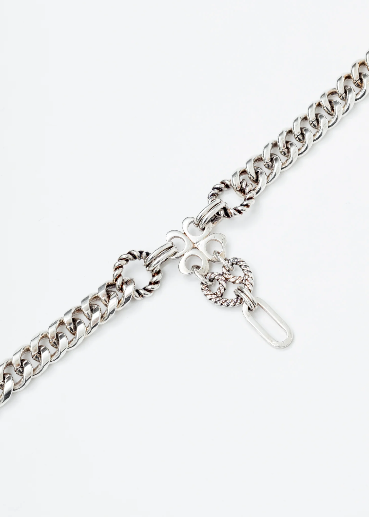 Silver Damon Drop Chain - Image 4