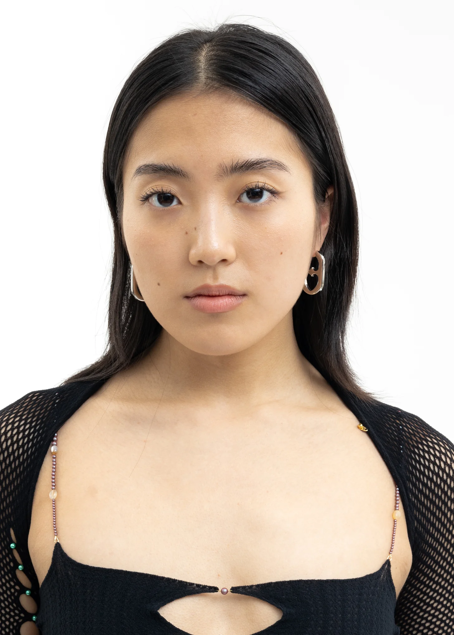Silver Two Way Hearts Earring - Single - Image 7