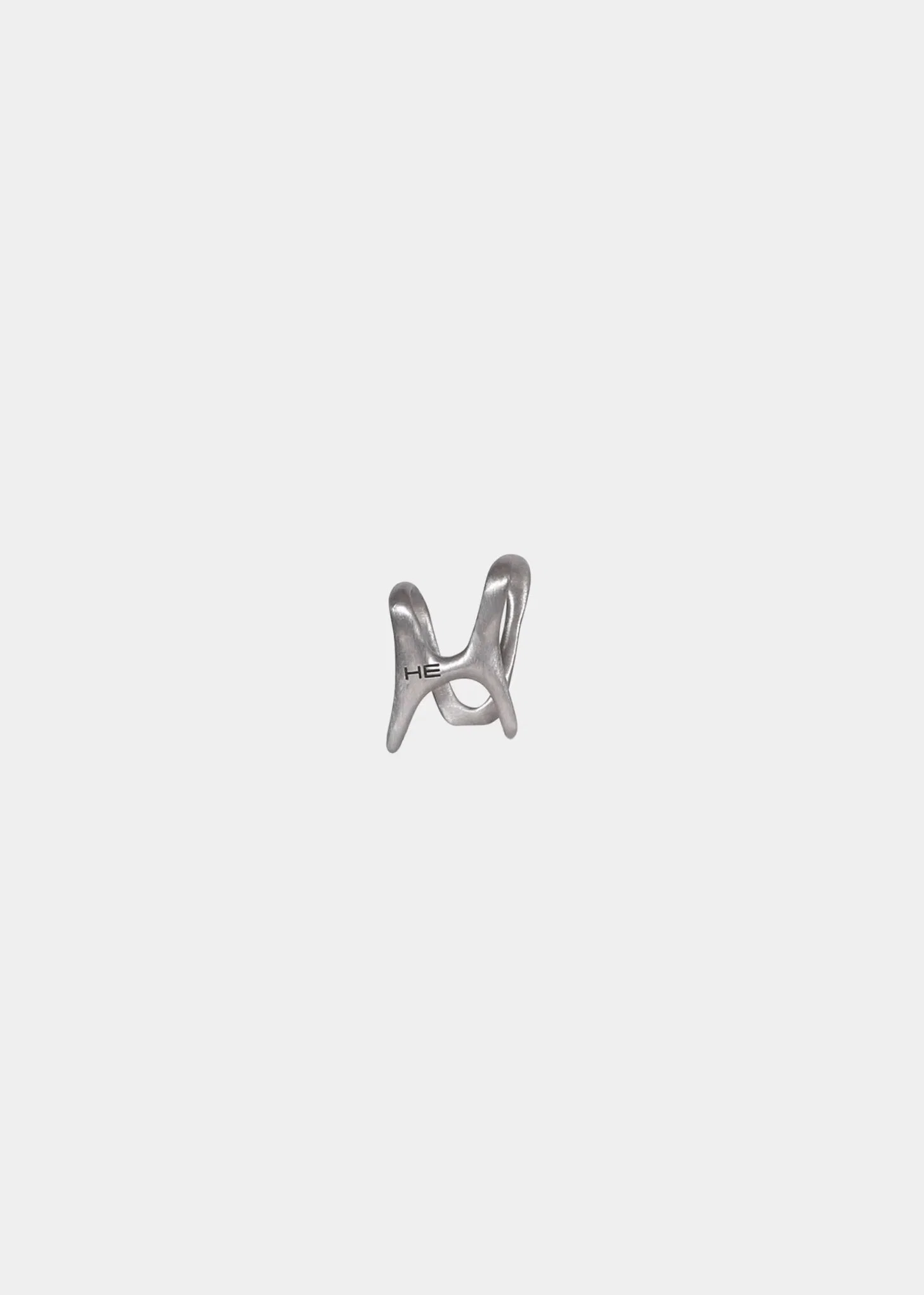 SILVER EARCUFF H SMALL
