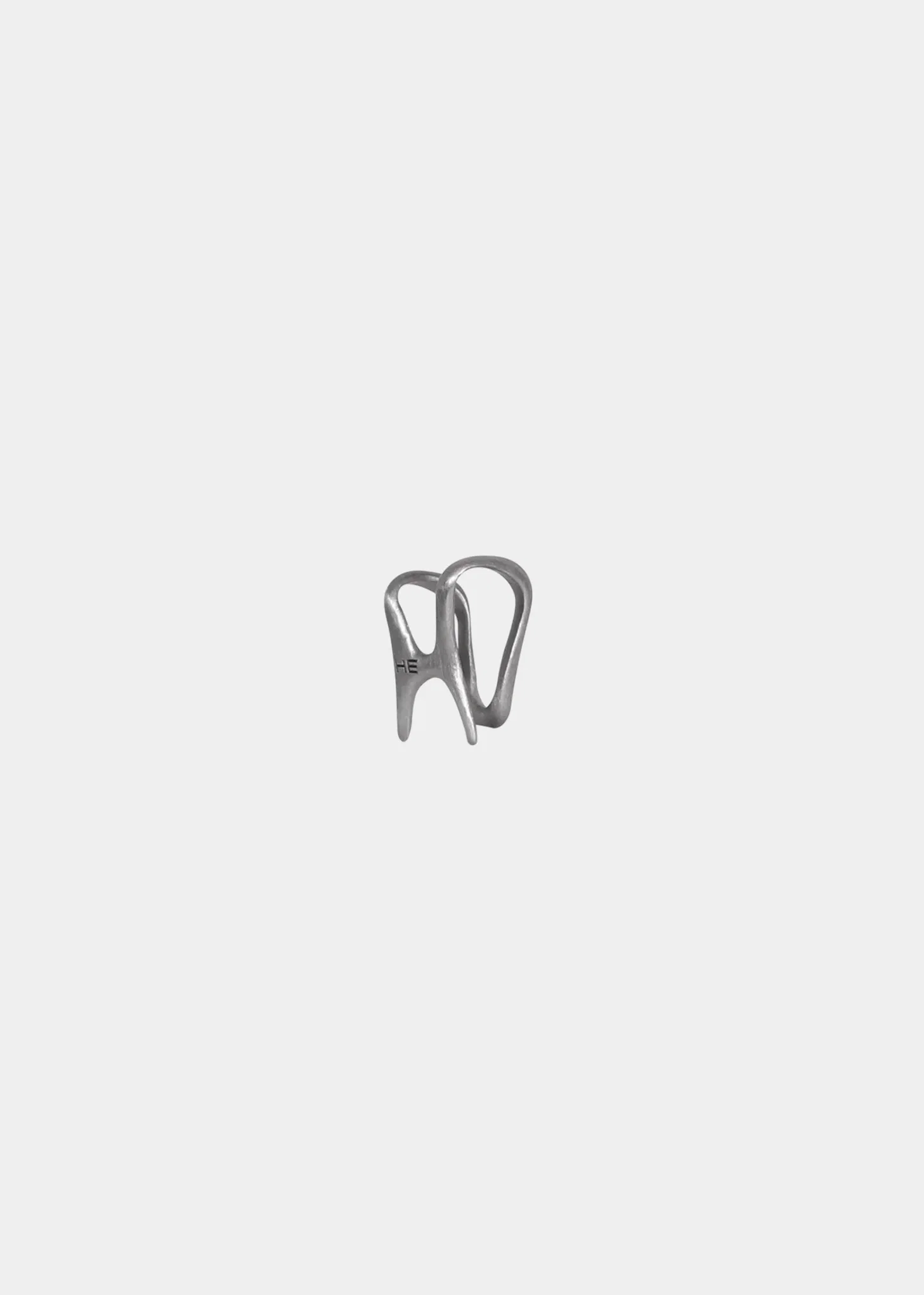 SILVER EARCUFF H SMALL - Image 4