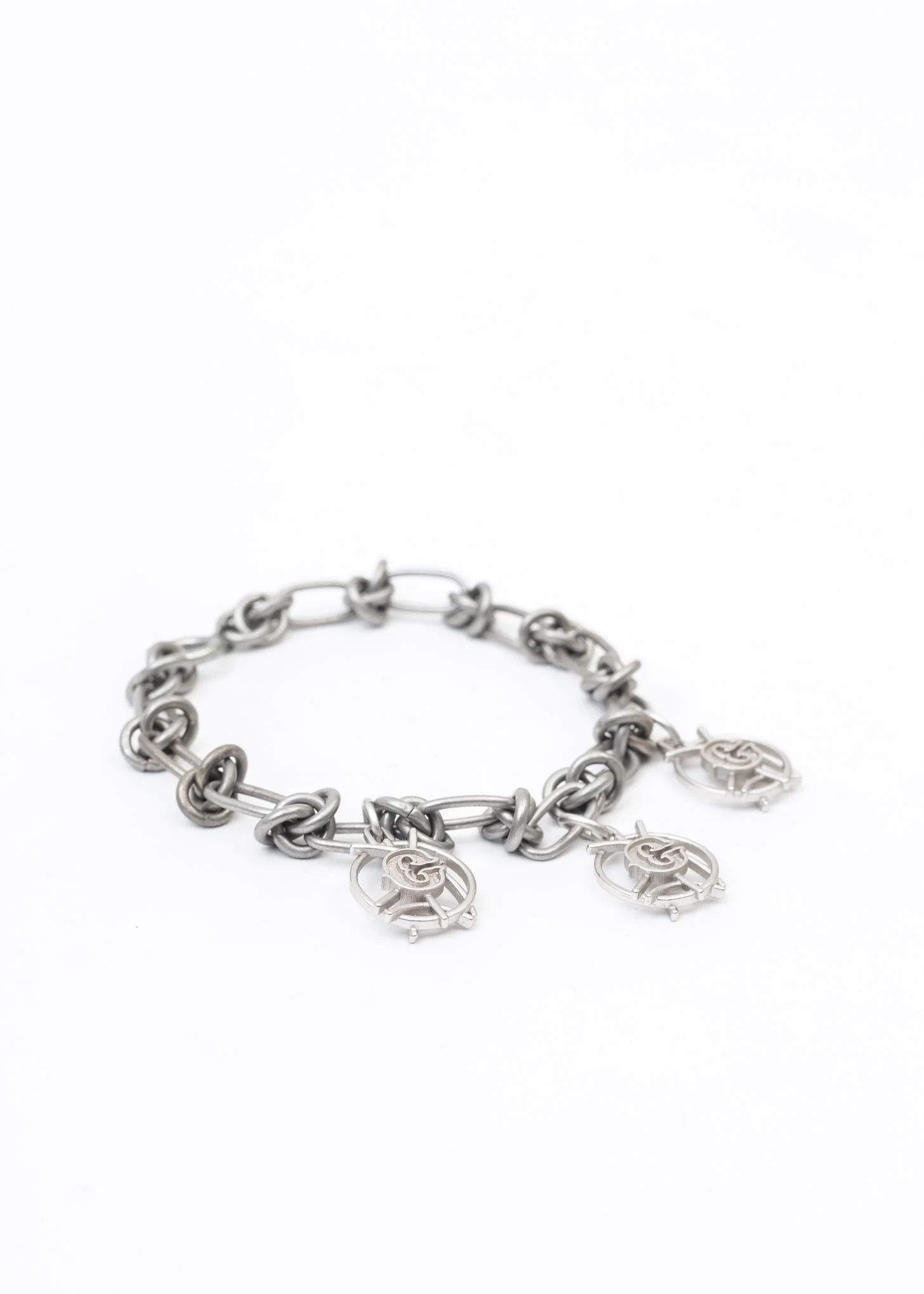 Silver Emblem Bracelet - Image 3