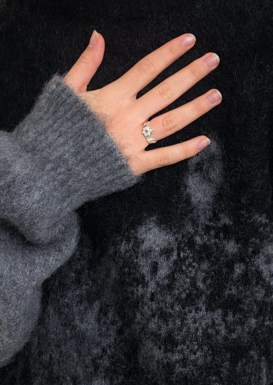 Silver Esth. x JOHAN SILVERMAN Star Ring - Image 2