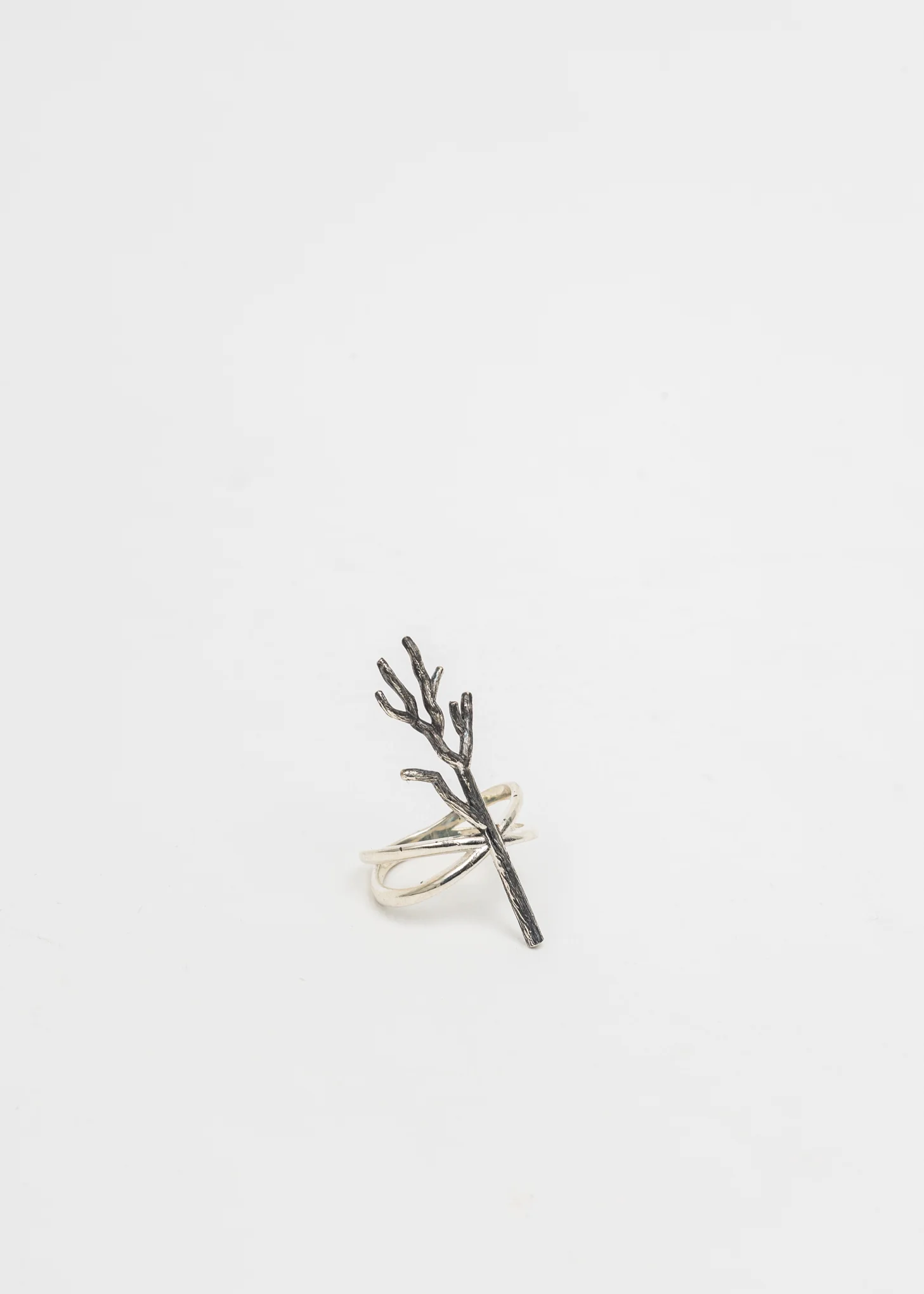 Silver Esth. x JOHAN SILVERMAN Wood Ring - Image 3