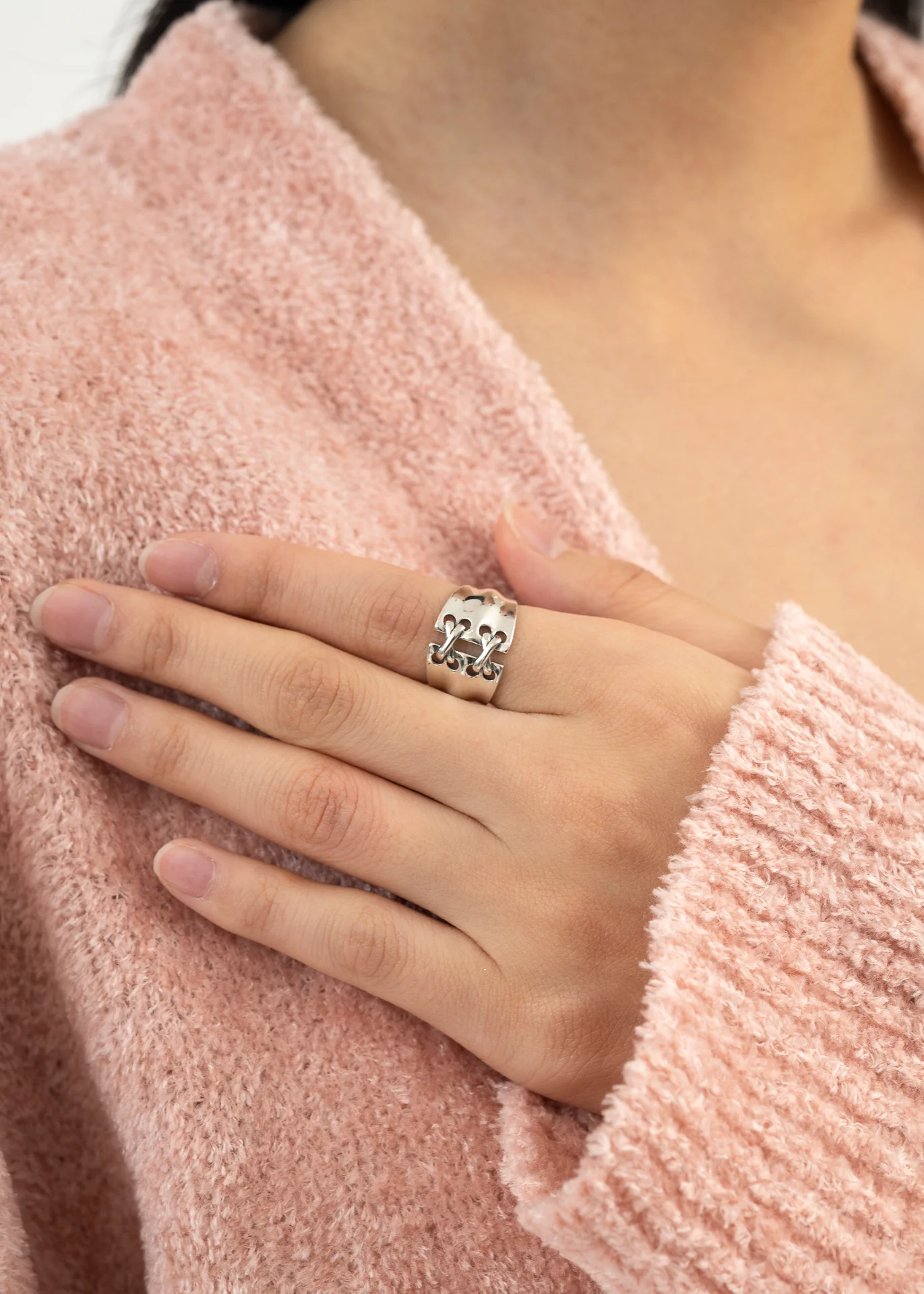 Silver Fate Ring - Image 2