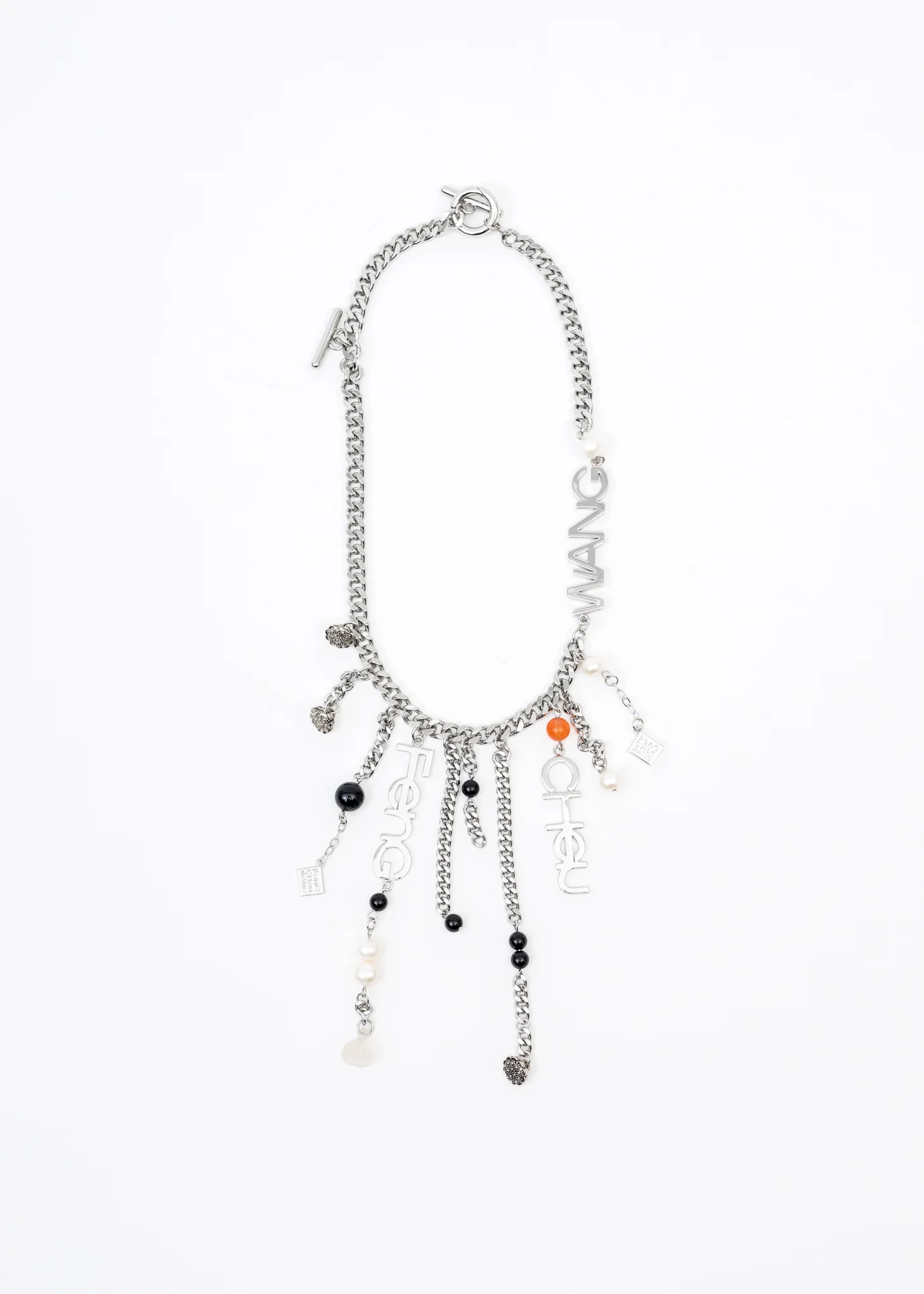 Silver FCW JADE STONE NECKLACE