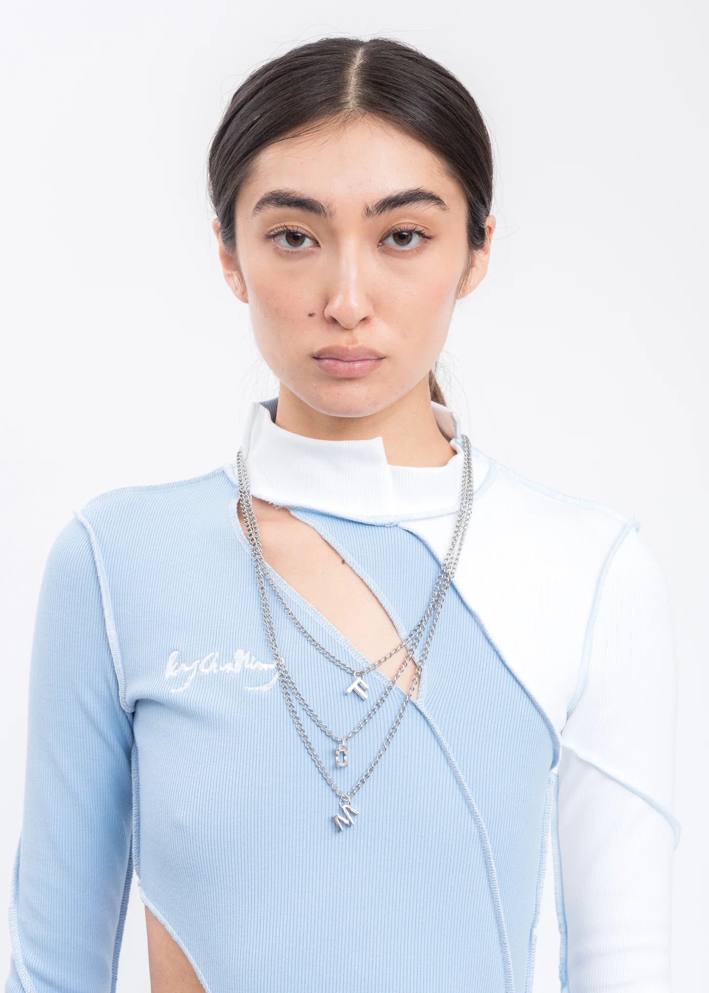 Silver FCW Logo Necklace - Image 3