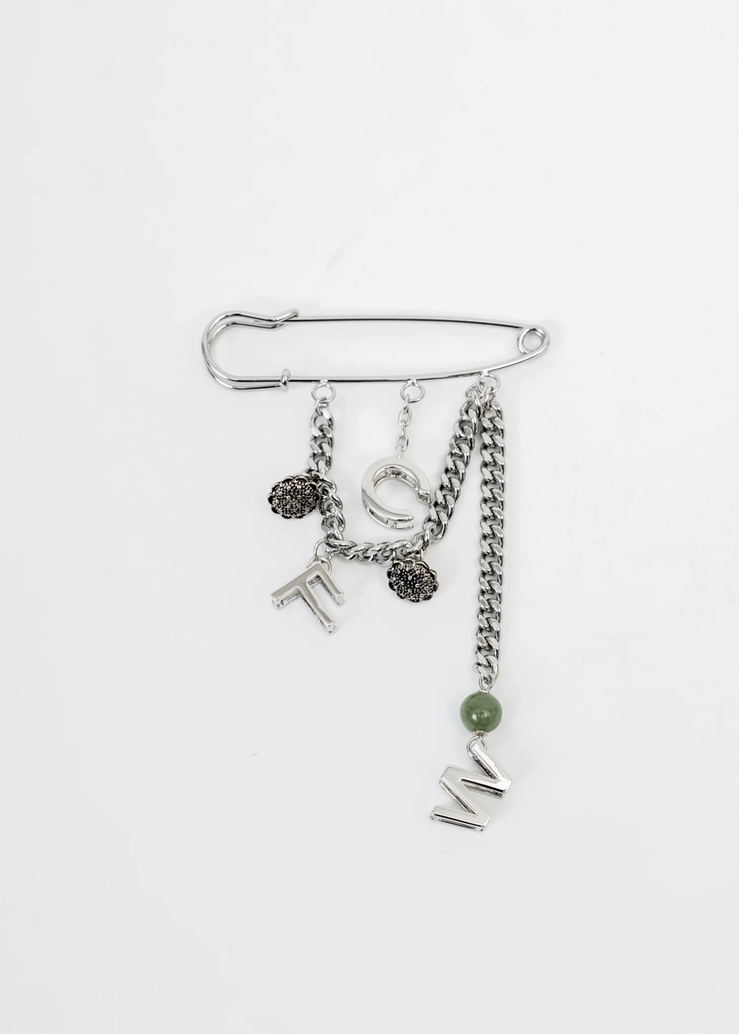 Silver FCW LOGO PIN