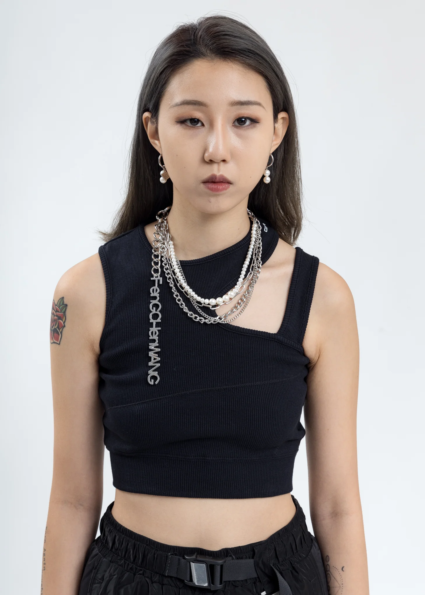 Silver FCW Logo Steel Waist Chain - Image 2
