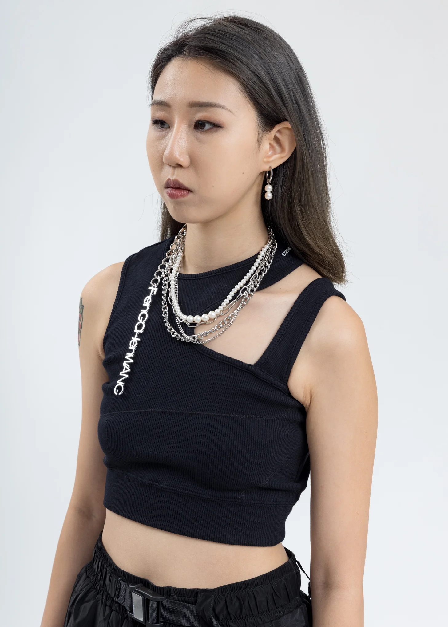 Silver FCW Logo Steel Waist Chain - Image 3