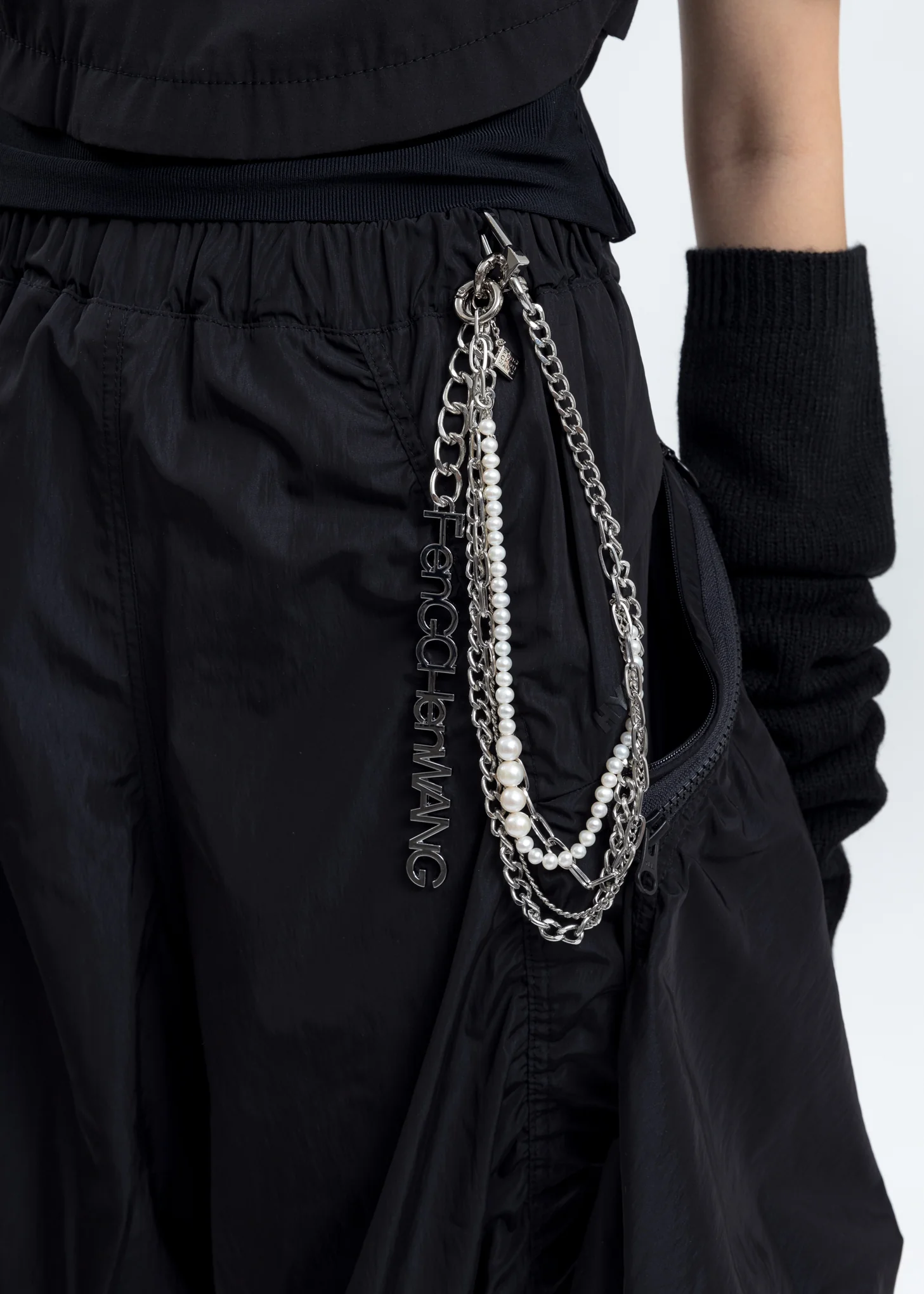 Silver FCW Logo Steel Waist Chain - Image 6