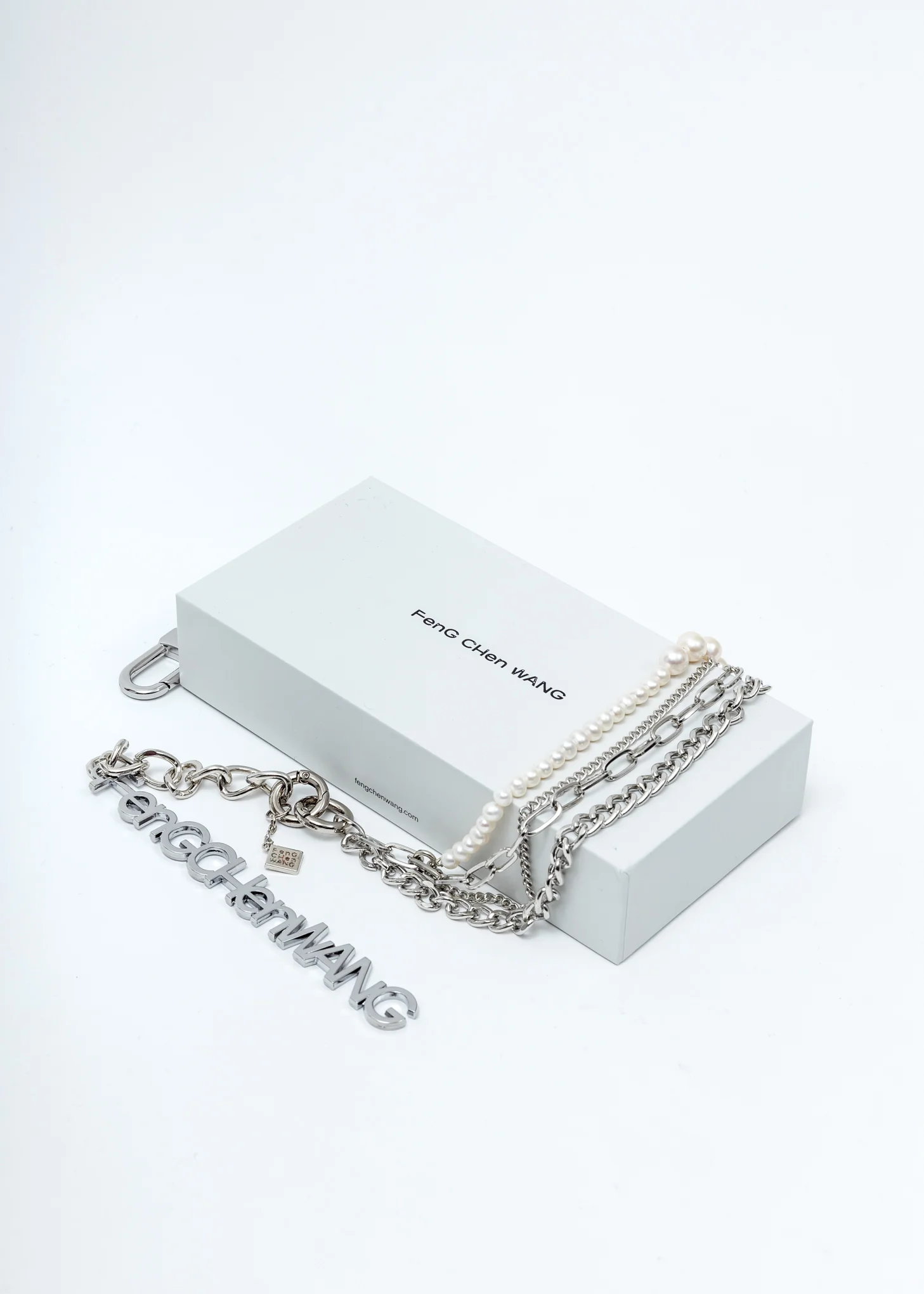 Silver FCW Logo Steel Waist Chain - Image 3