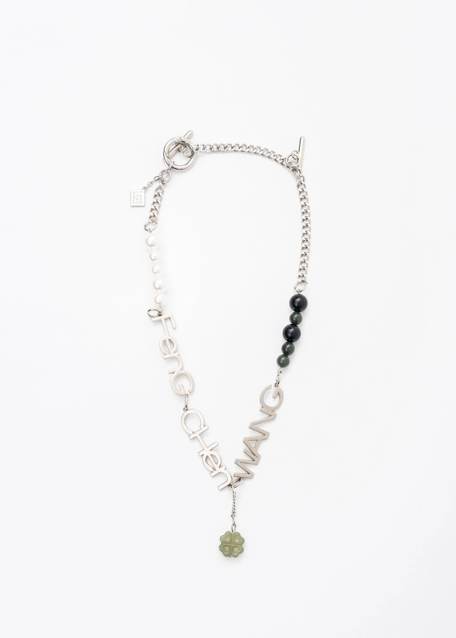 Silver "FCW" Necklace