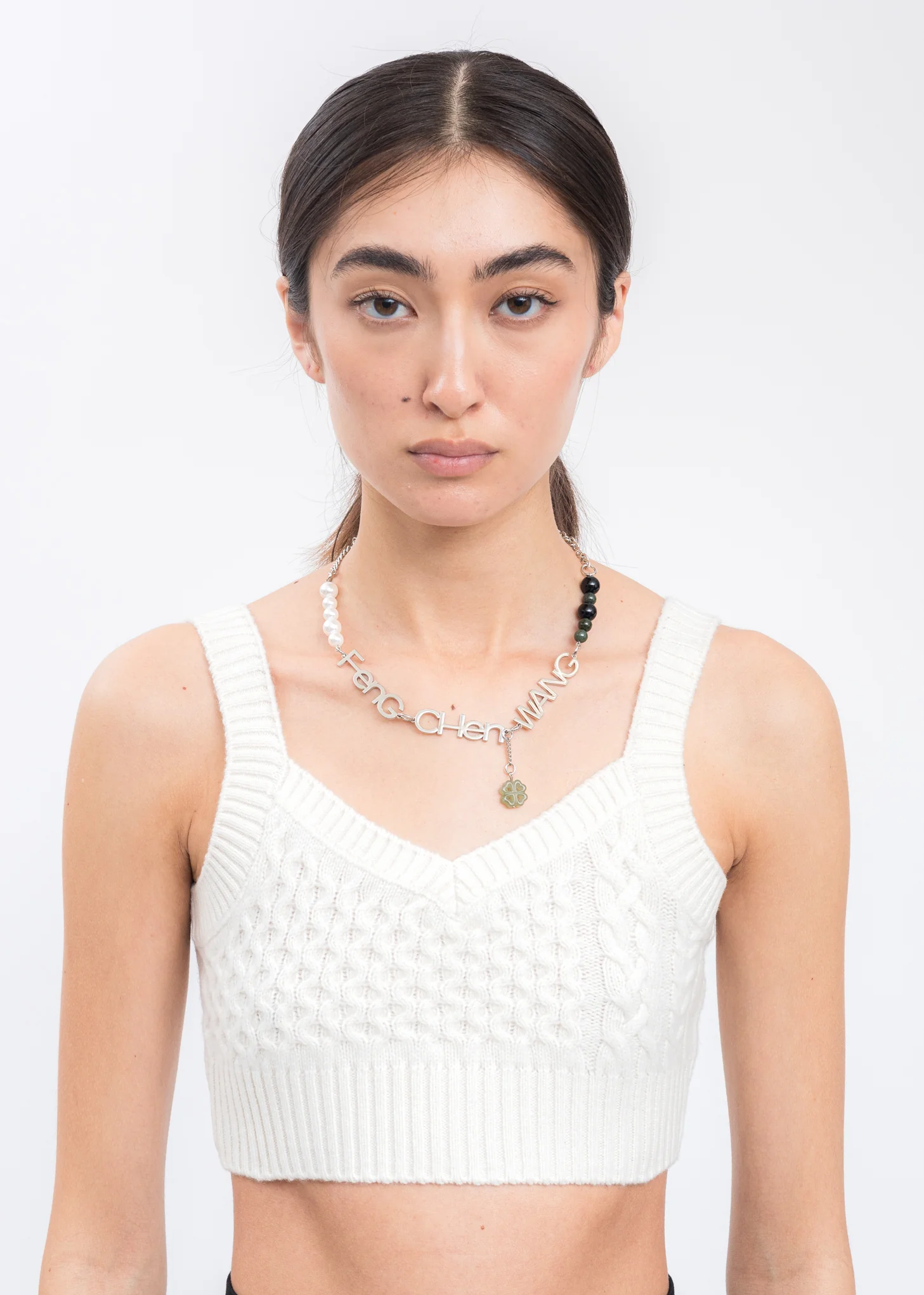 Silver "FCW" Necklace - Image 2