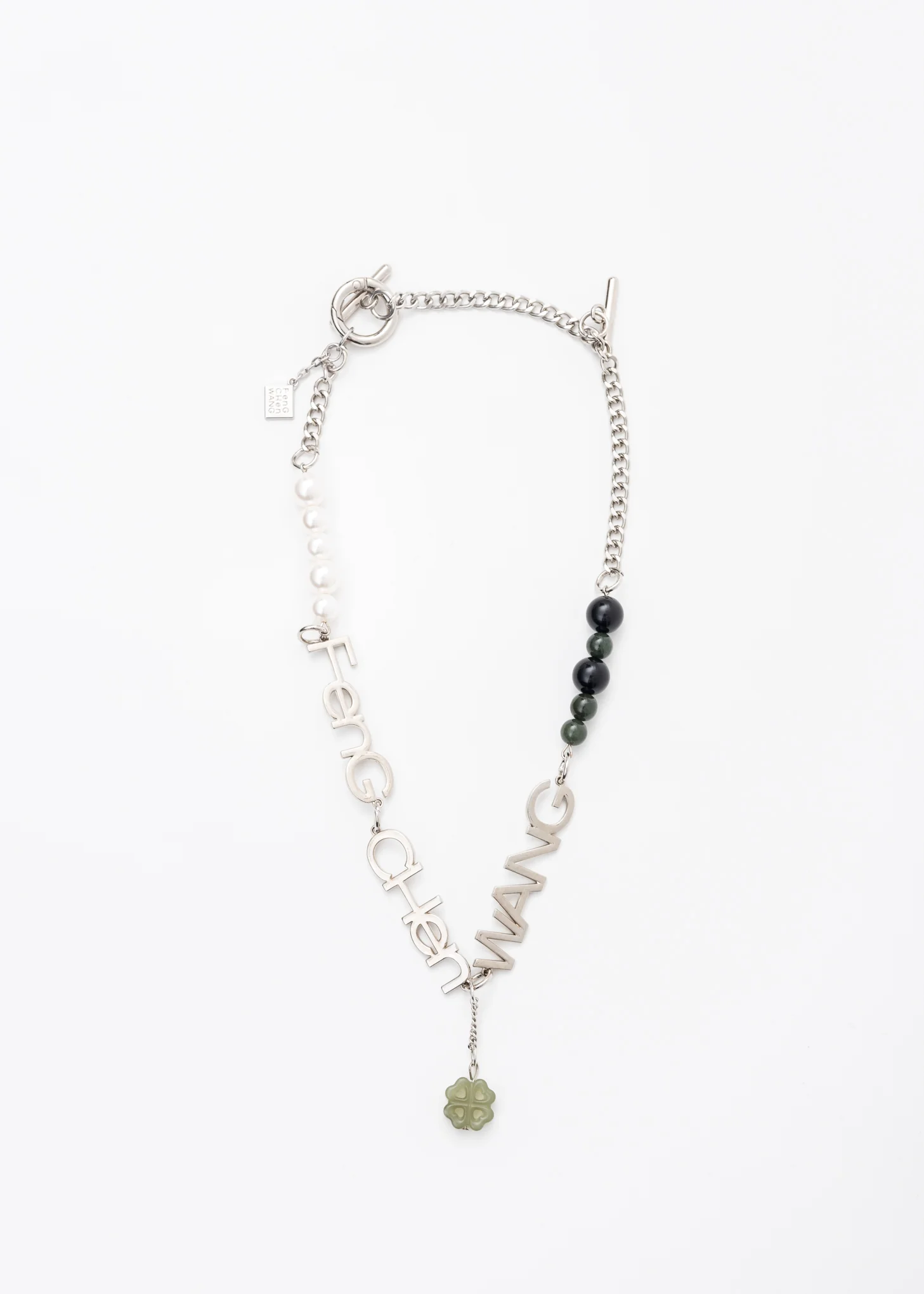 Silver "FCW" Necklace