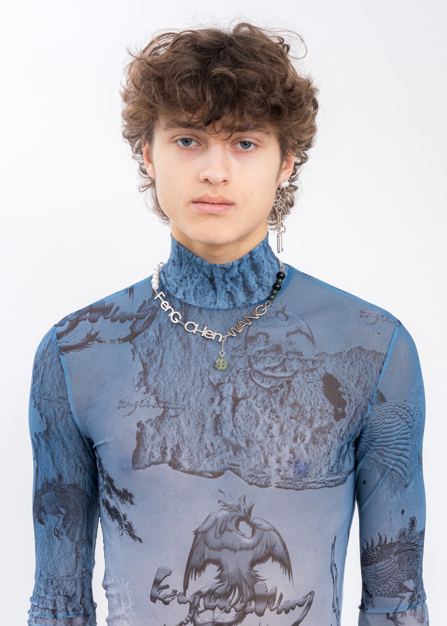 Silver "FCW" Necklace - Image 3