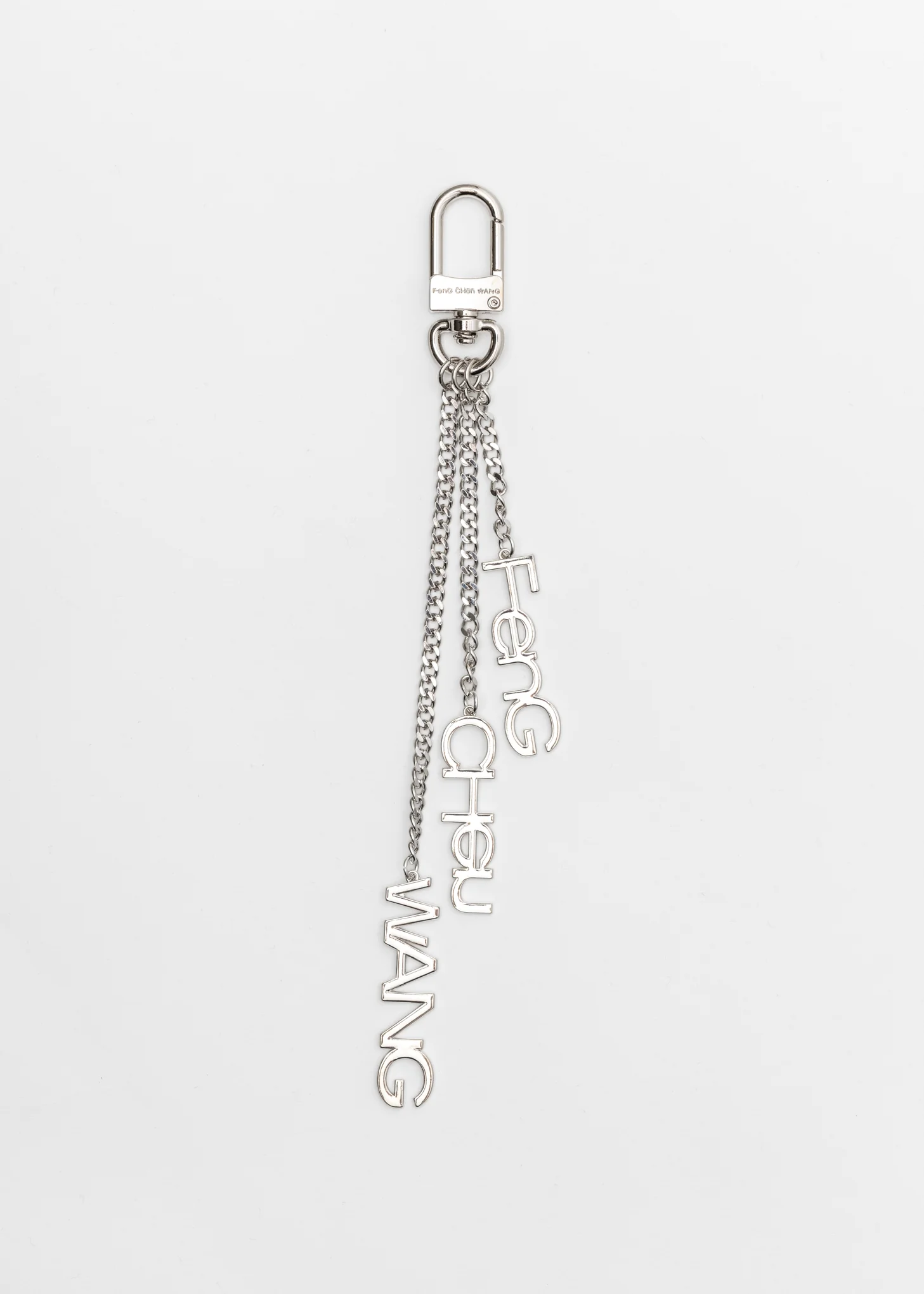 Silver FCW Steel Keyring Chain