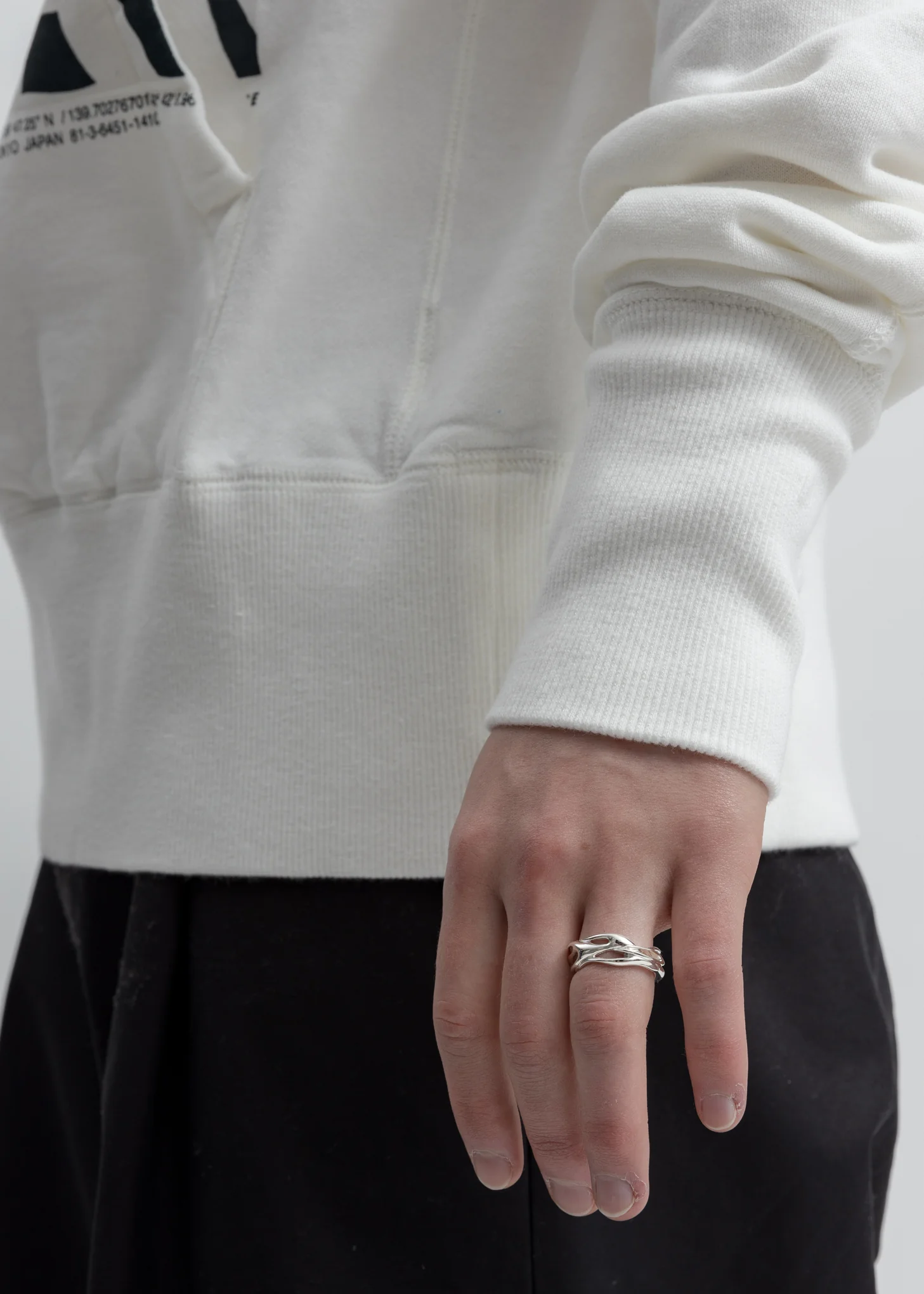 Silver Flame Ring - Image 2